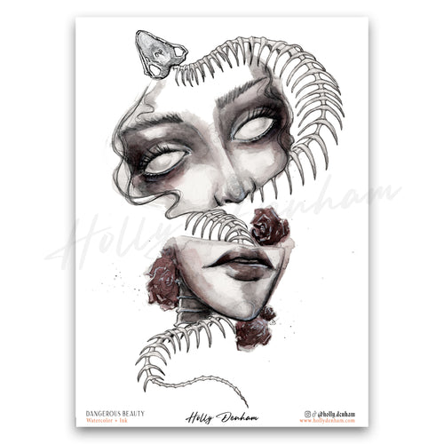 "Dangerous Beauty" Print