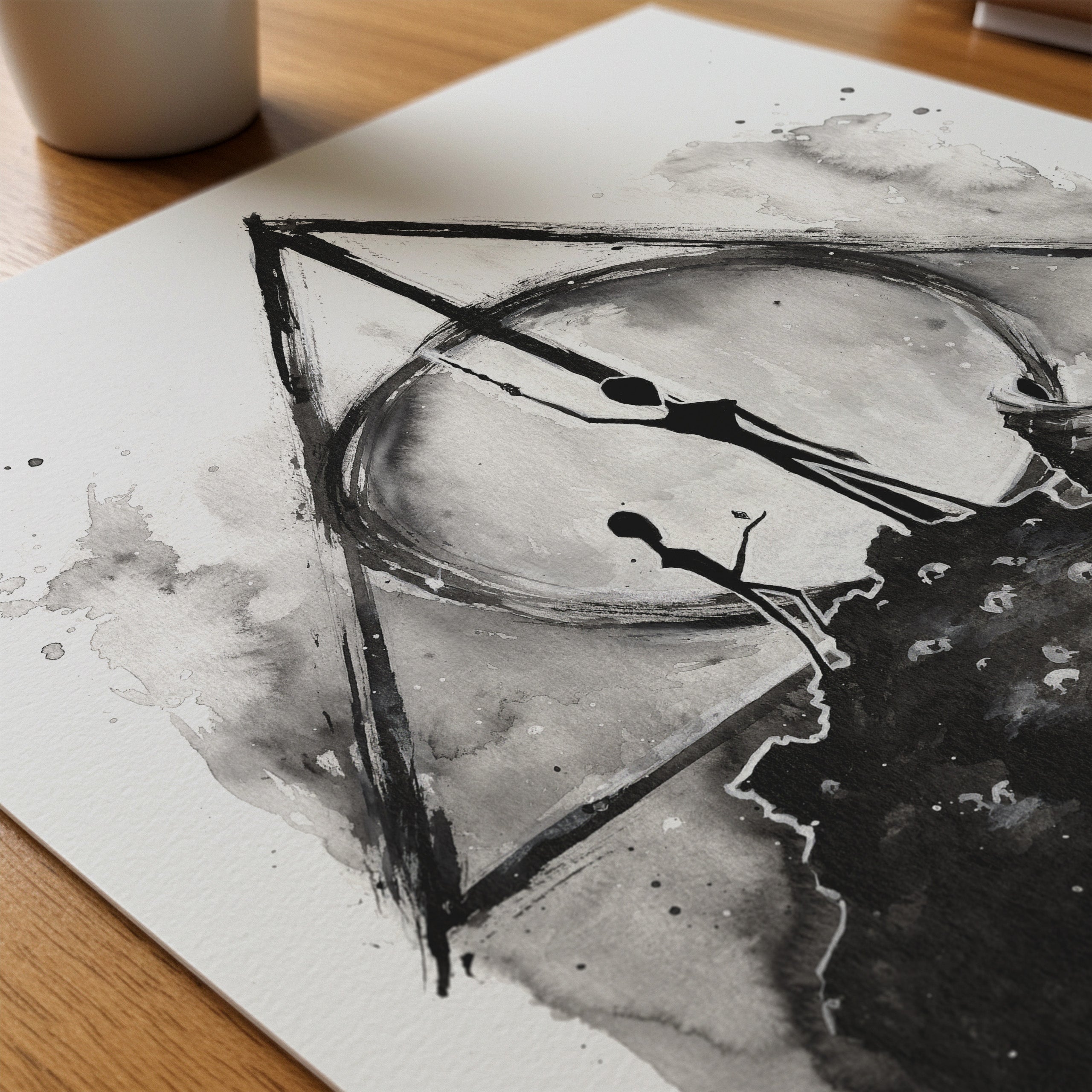 Deathly Hallows Print