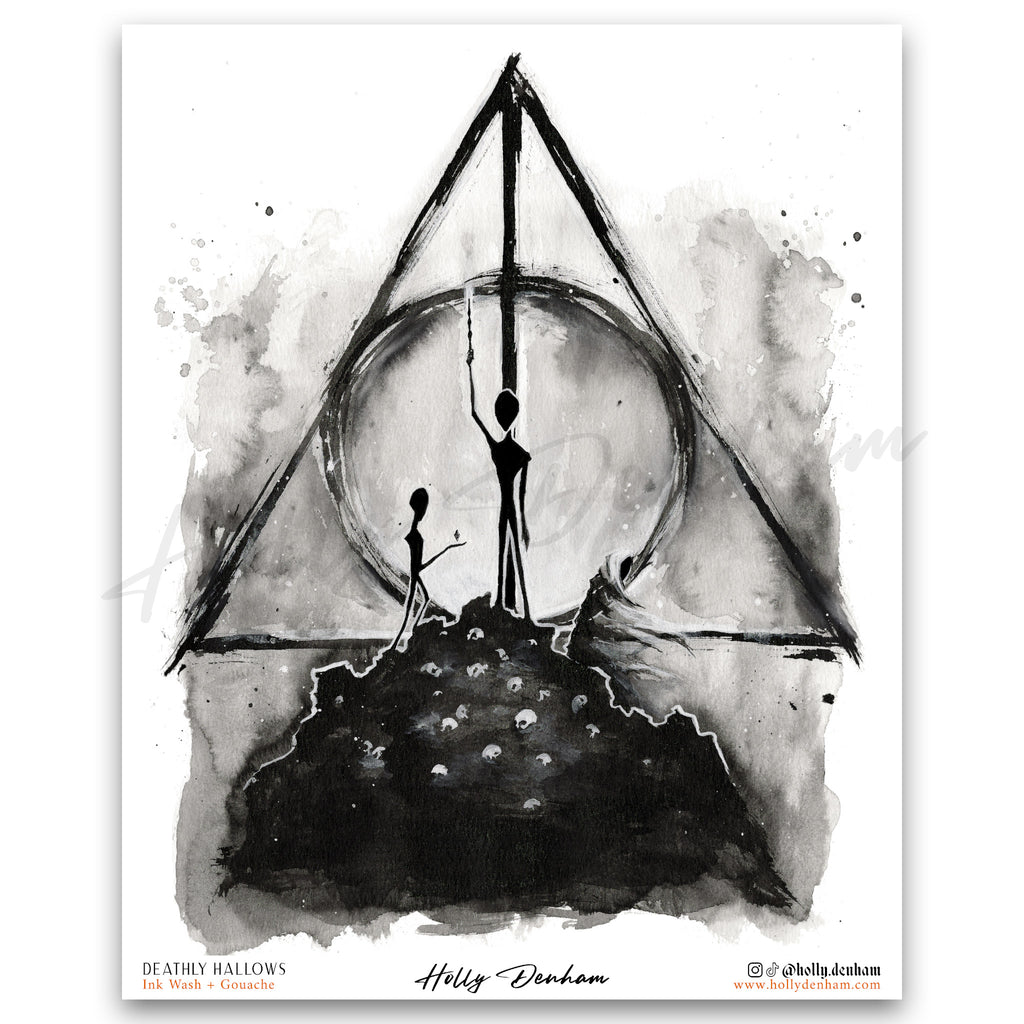 "Deathly Hallows" Print
