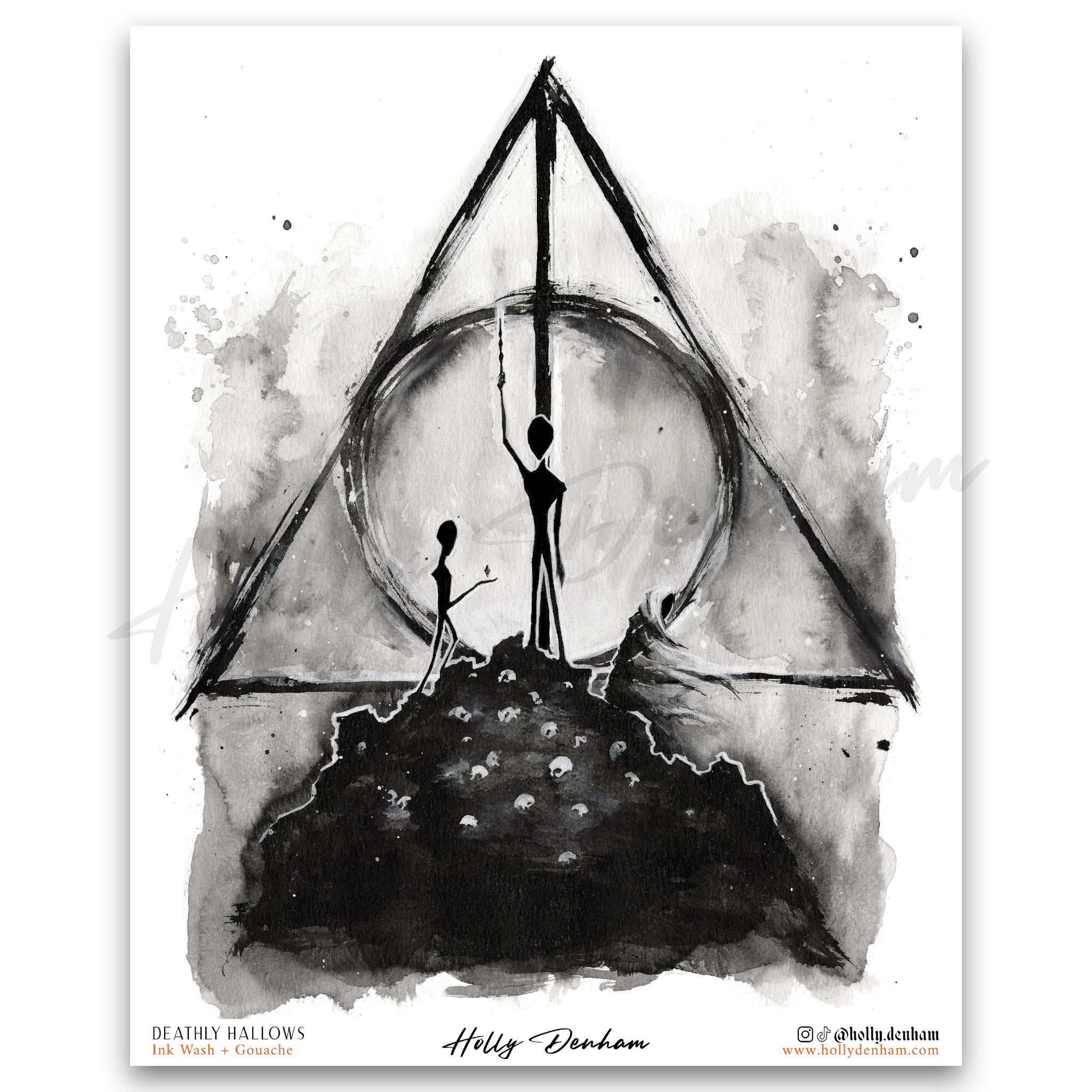 "Deathly Hallows" Print