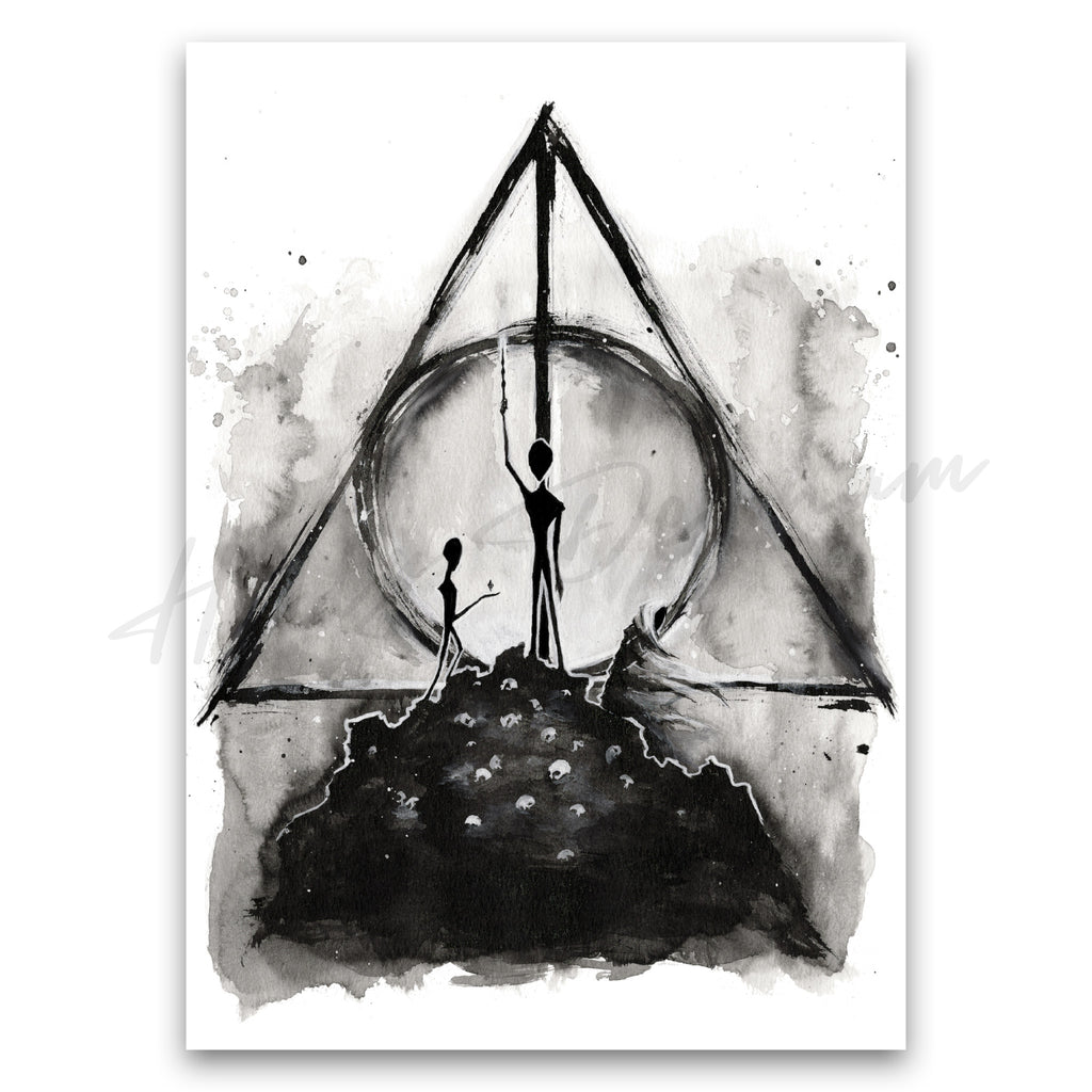 "Deathly Hallows" Print