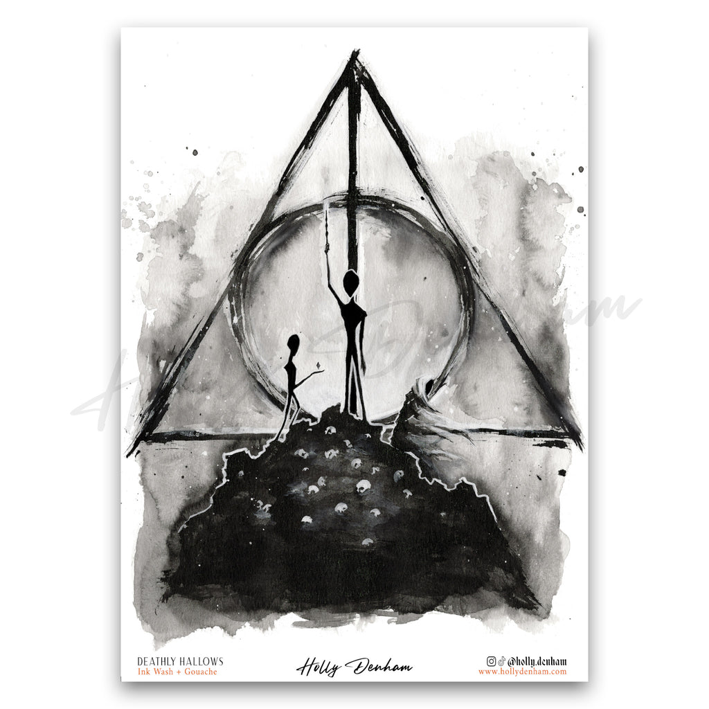 "Deathly Hallows" Print