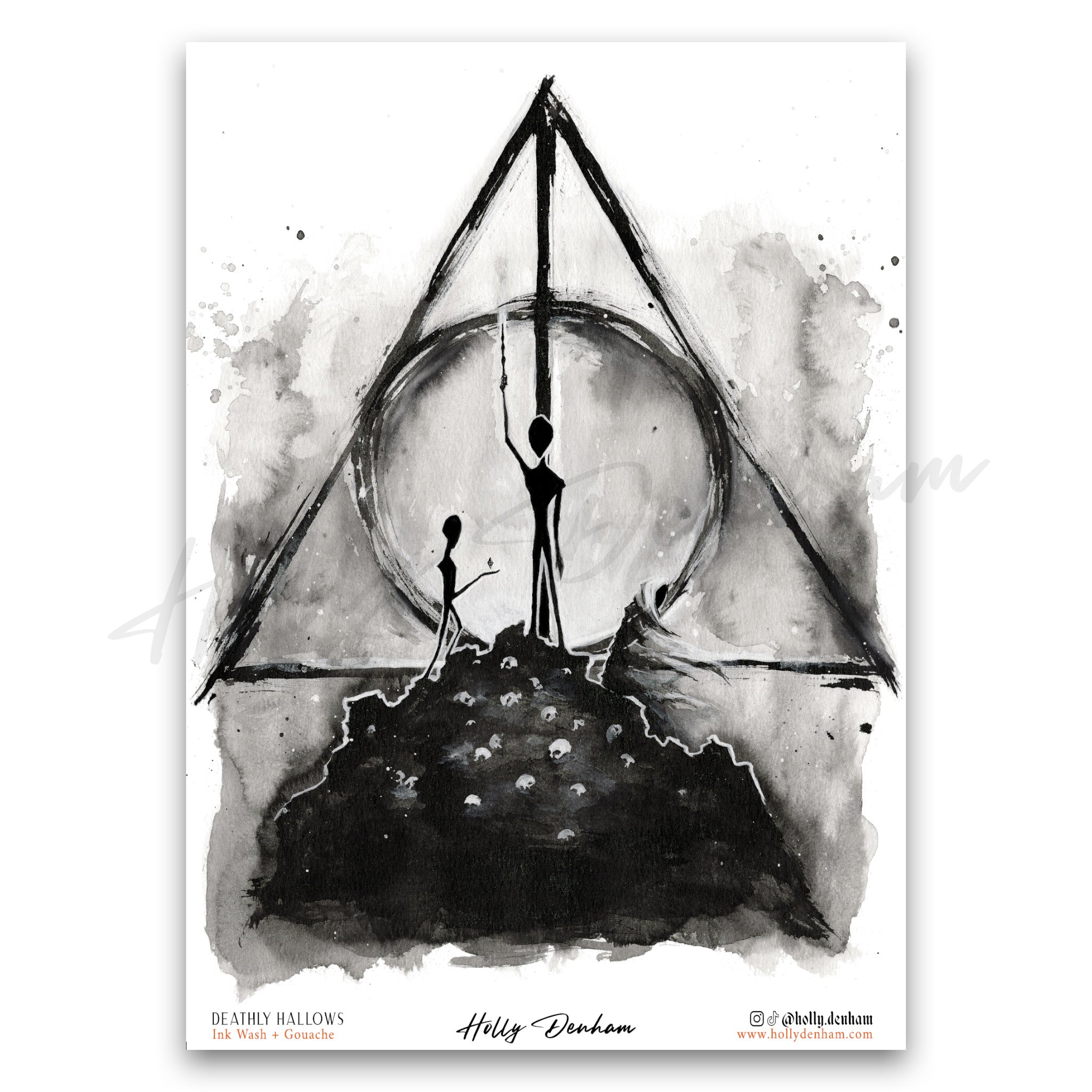 "Deathly Hallows" Print