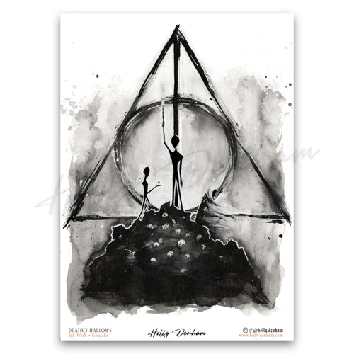 "Deathly Hallows" Print