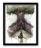 Deku Tree Print