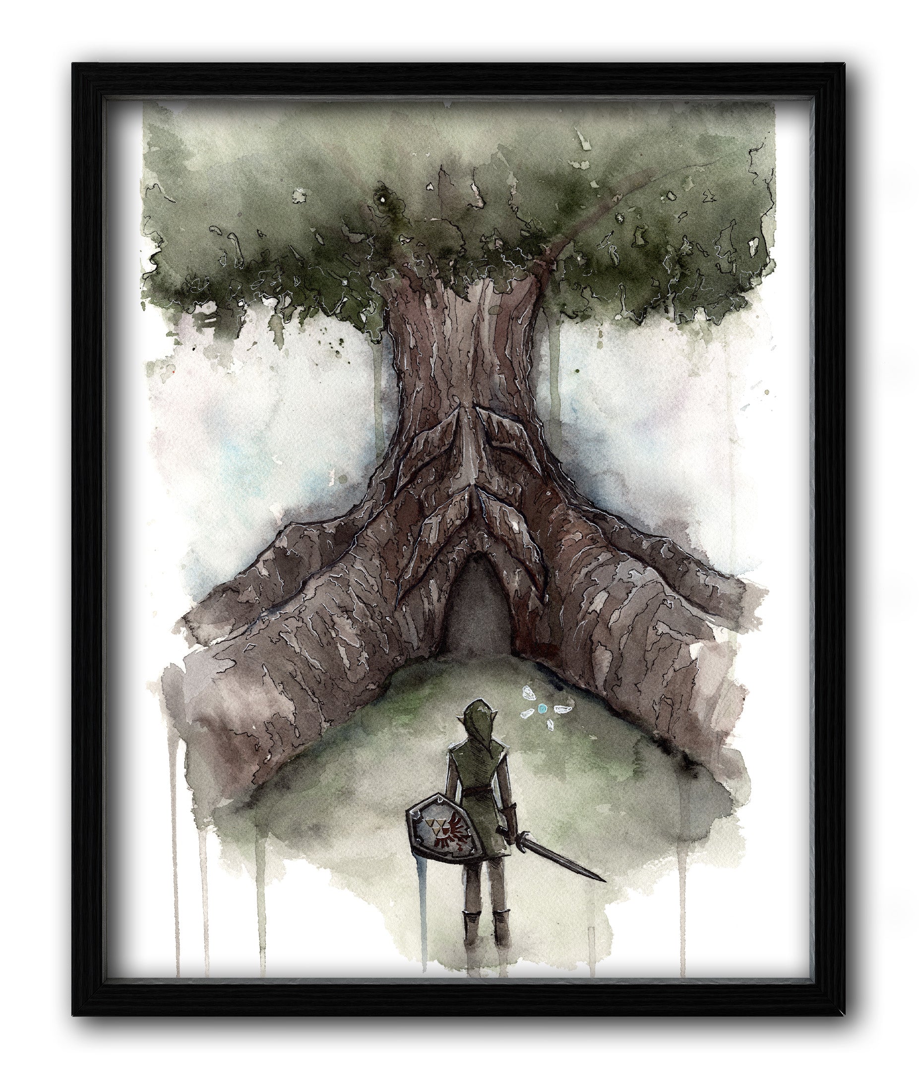 Deku Tree Print