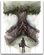 Deku Tree Print