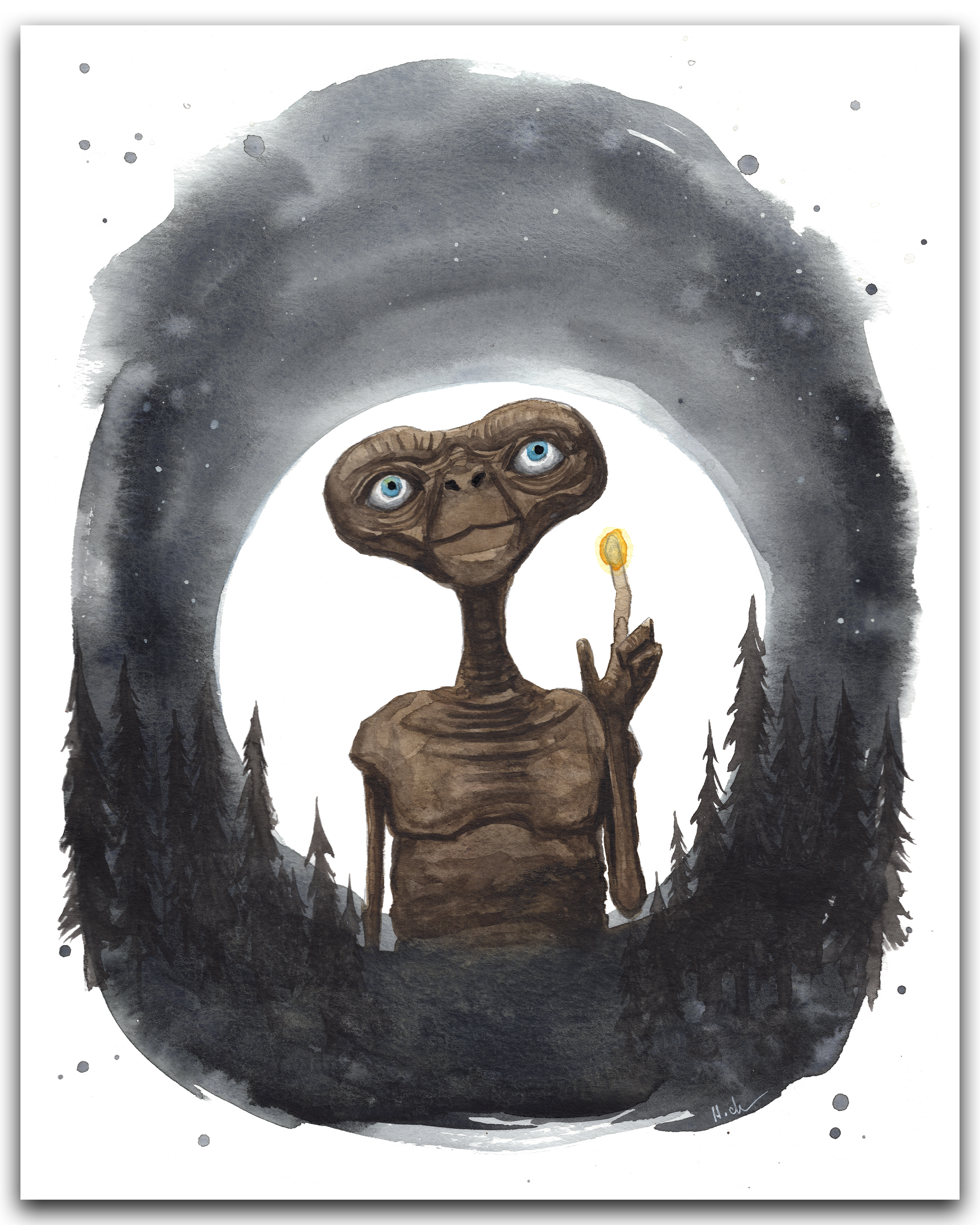 The Extra Terrestrial Print