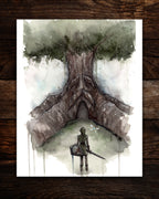 Deku Tree Print
