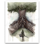 "Deku Tree" Print