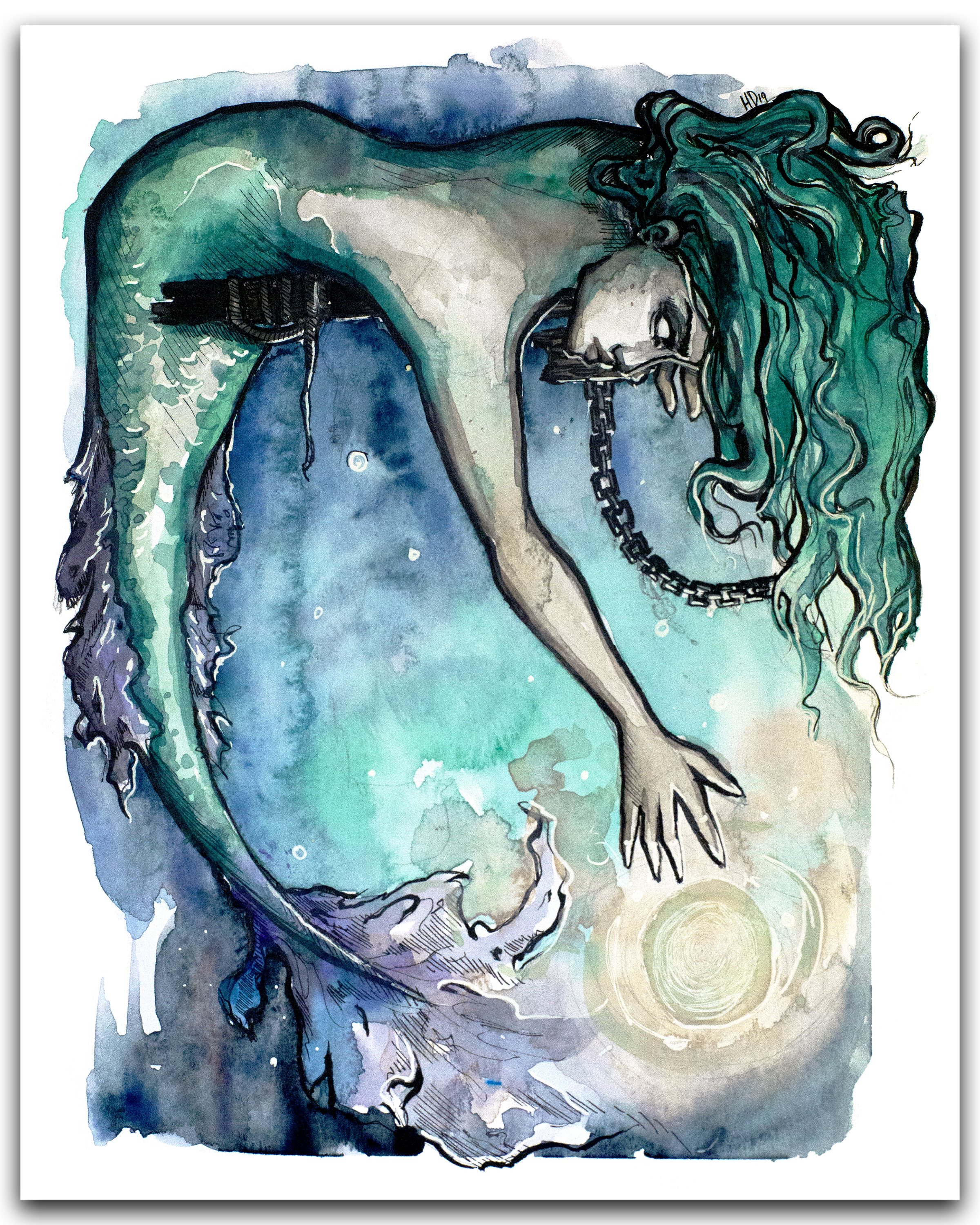 Mystical Mermaid Print