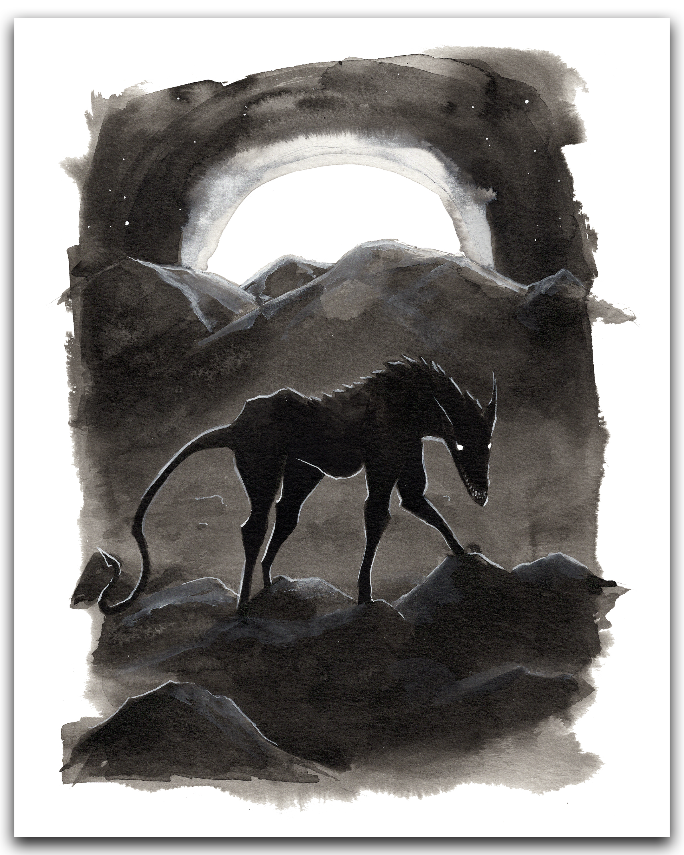 Chupacabra Print