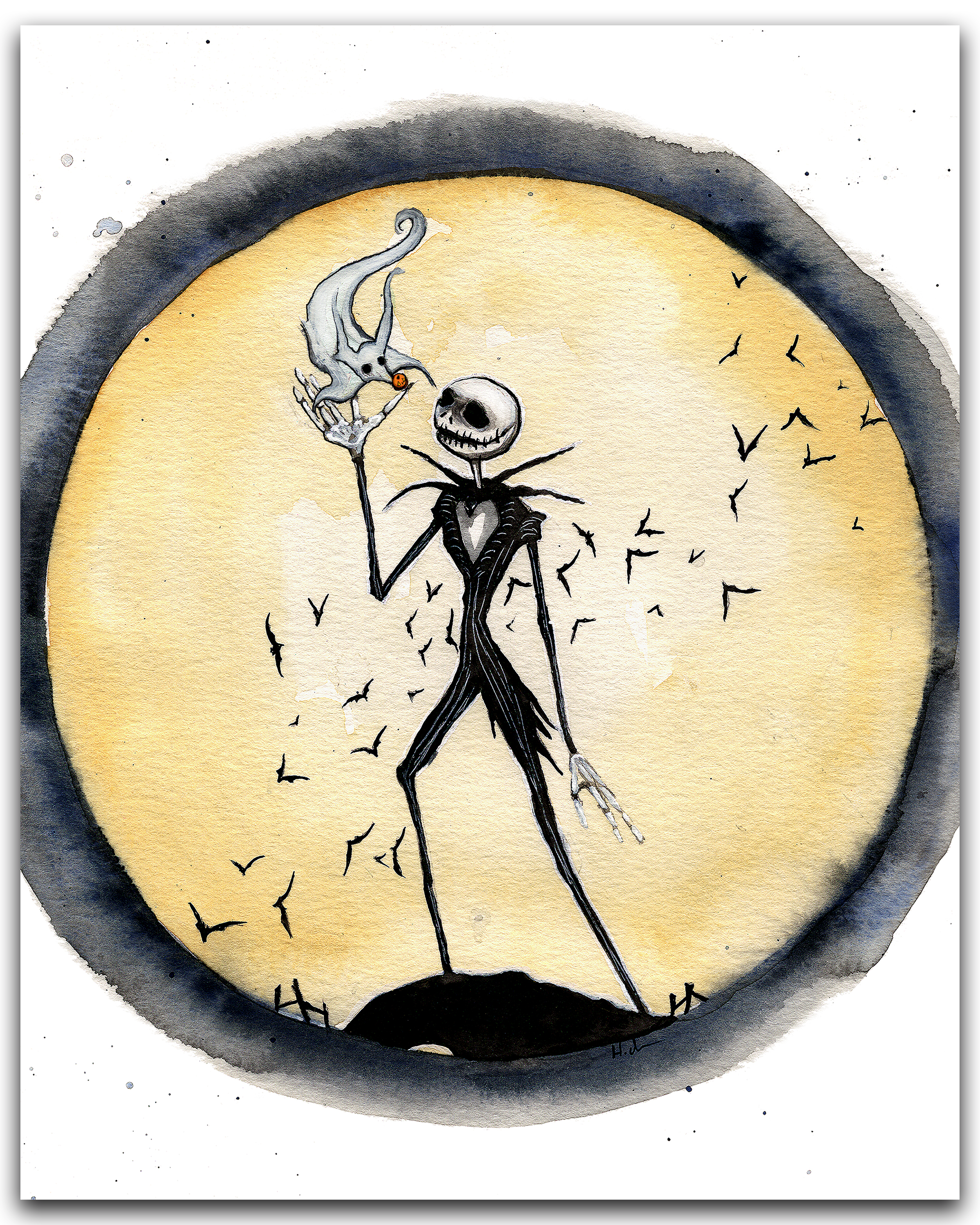Jack Skellington Print