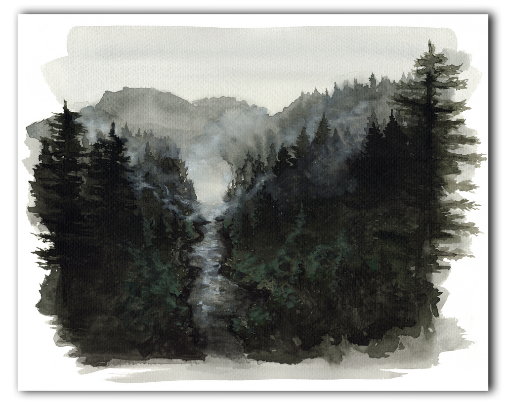 Dark Forest Print