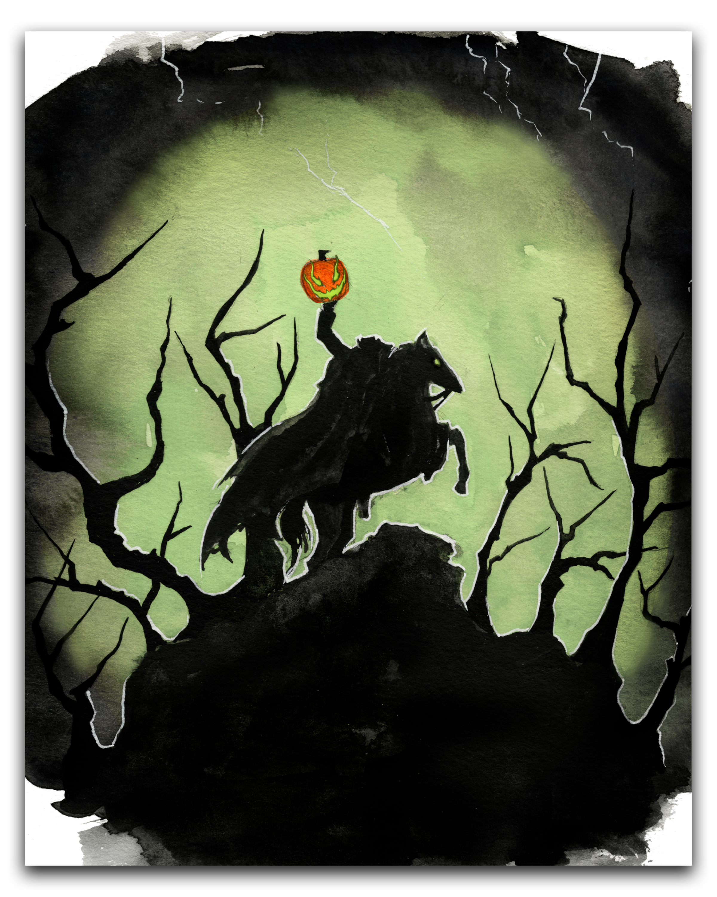 Headless Horseman Print
