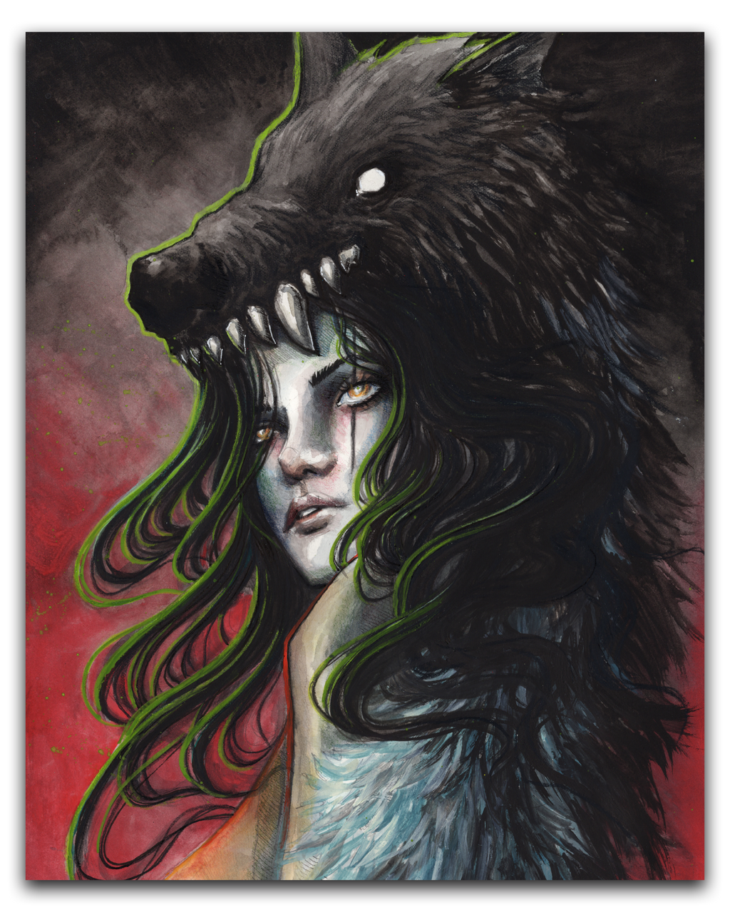Becoming the Wolf Print