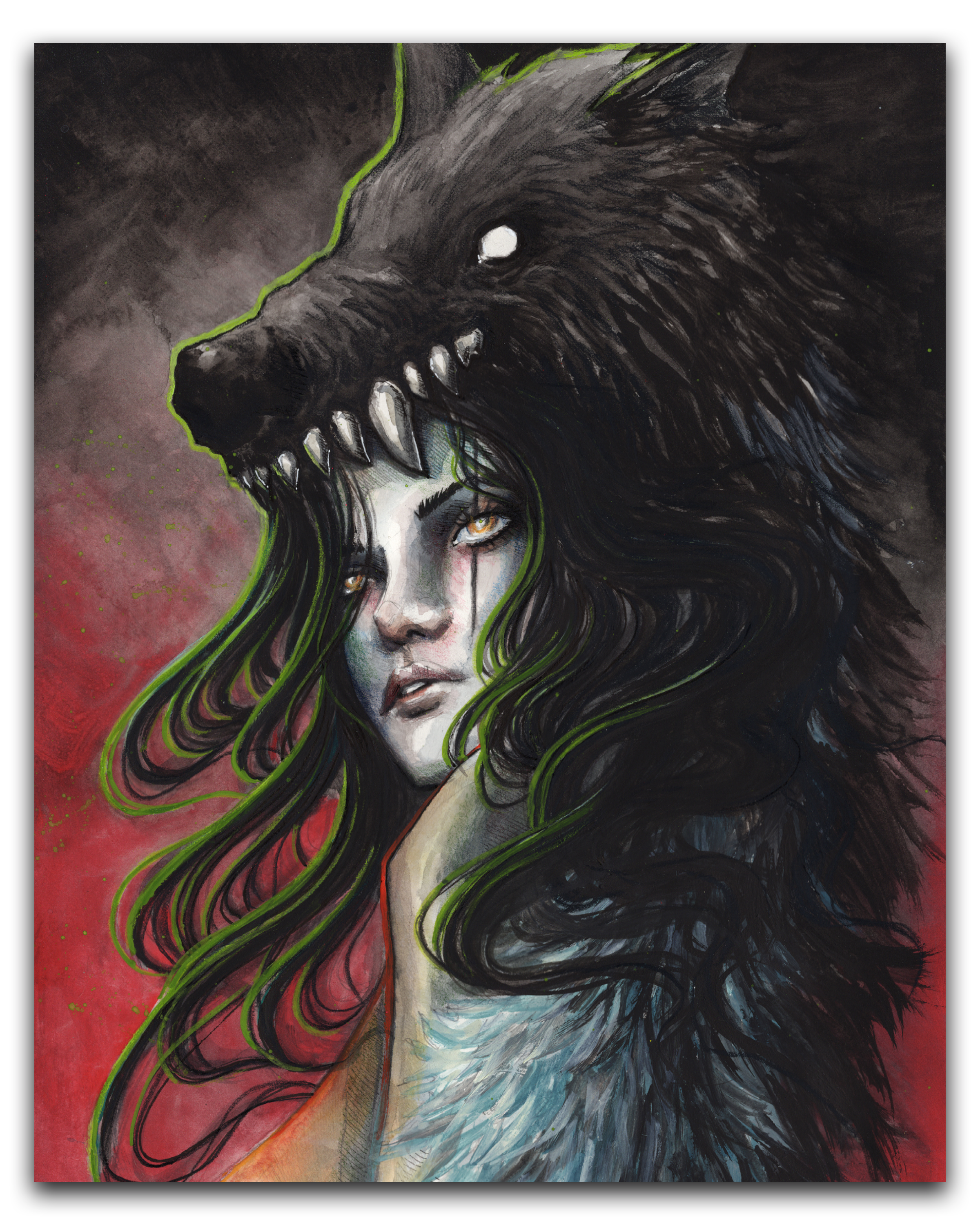 Becoming the Wolf Print