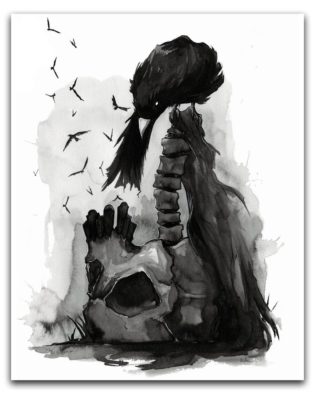 The Crow Print