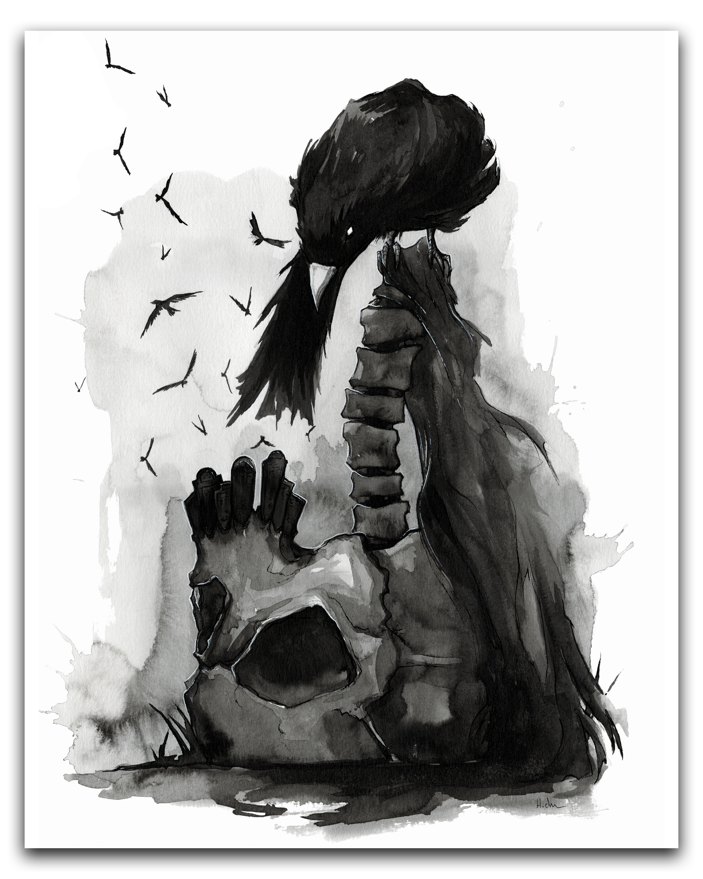 The Crow Print