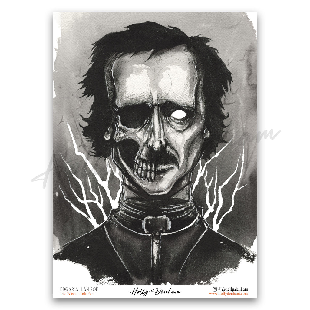 "Edgar Allan Poe" Print