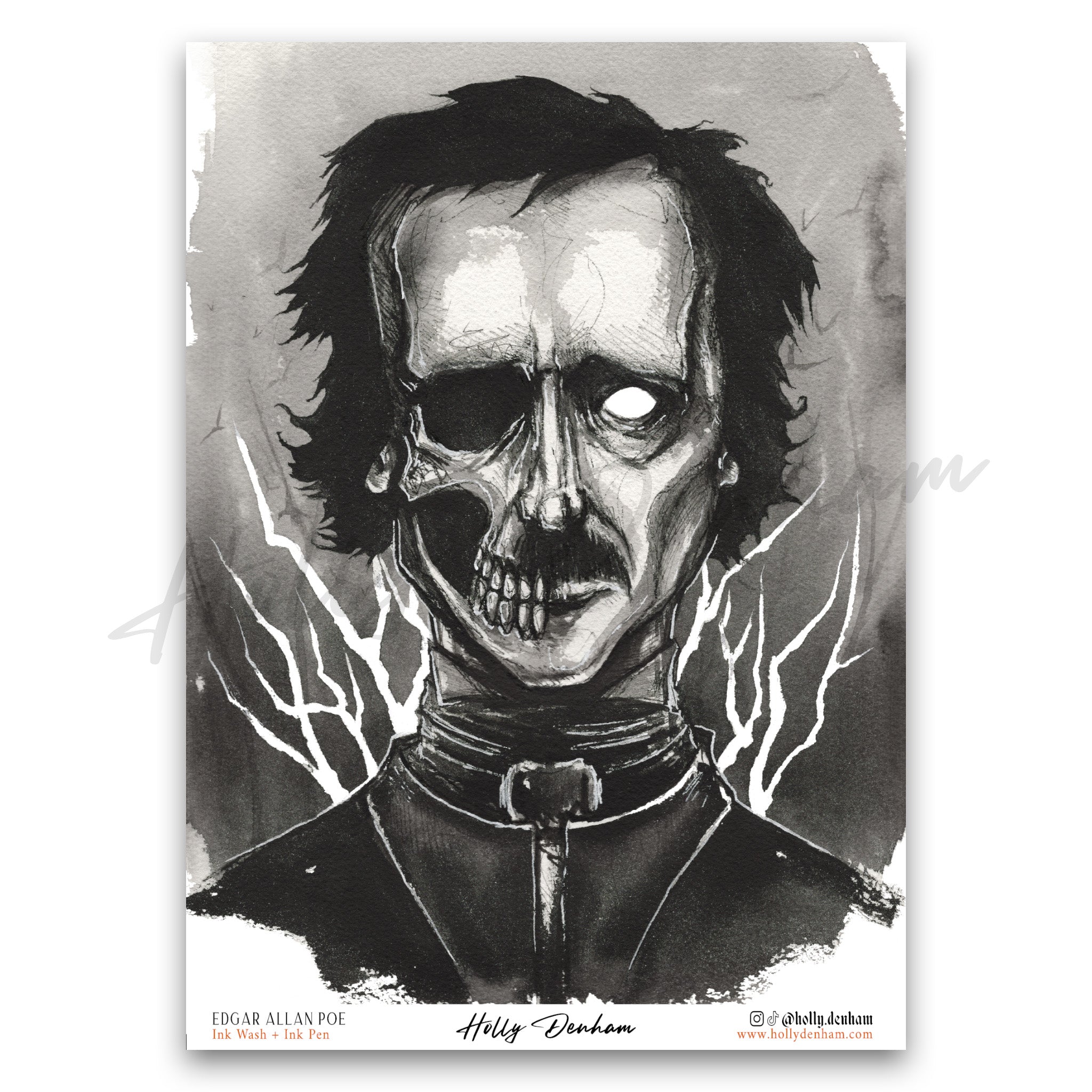 "Edgar Allan Poe" Print