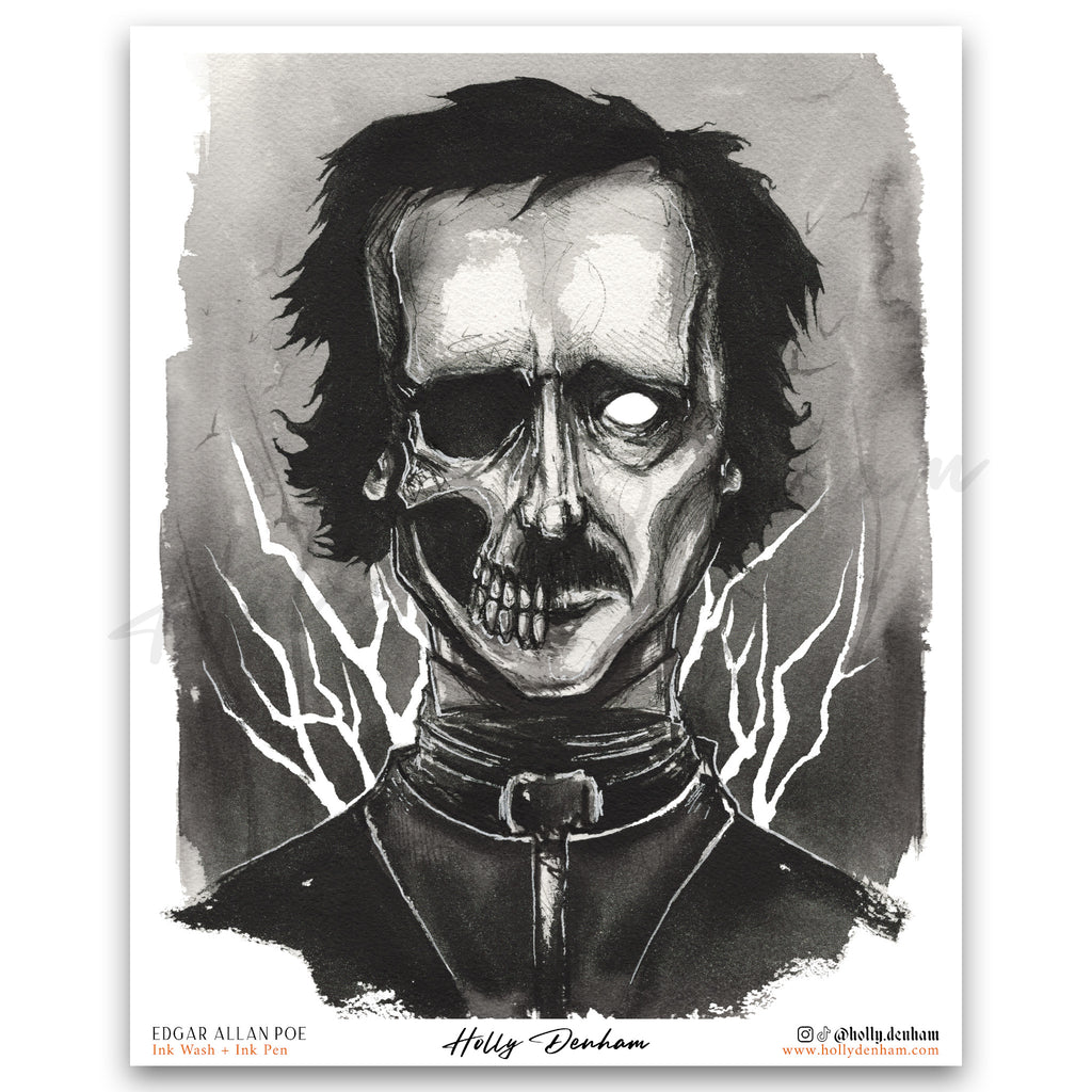 "Edgar Allan Poe" Print