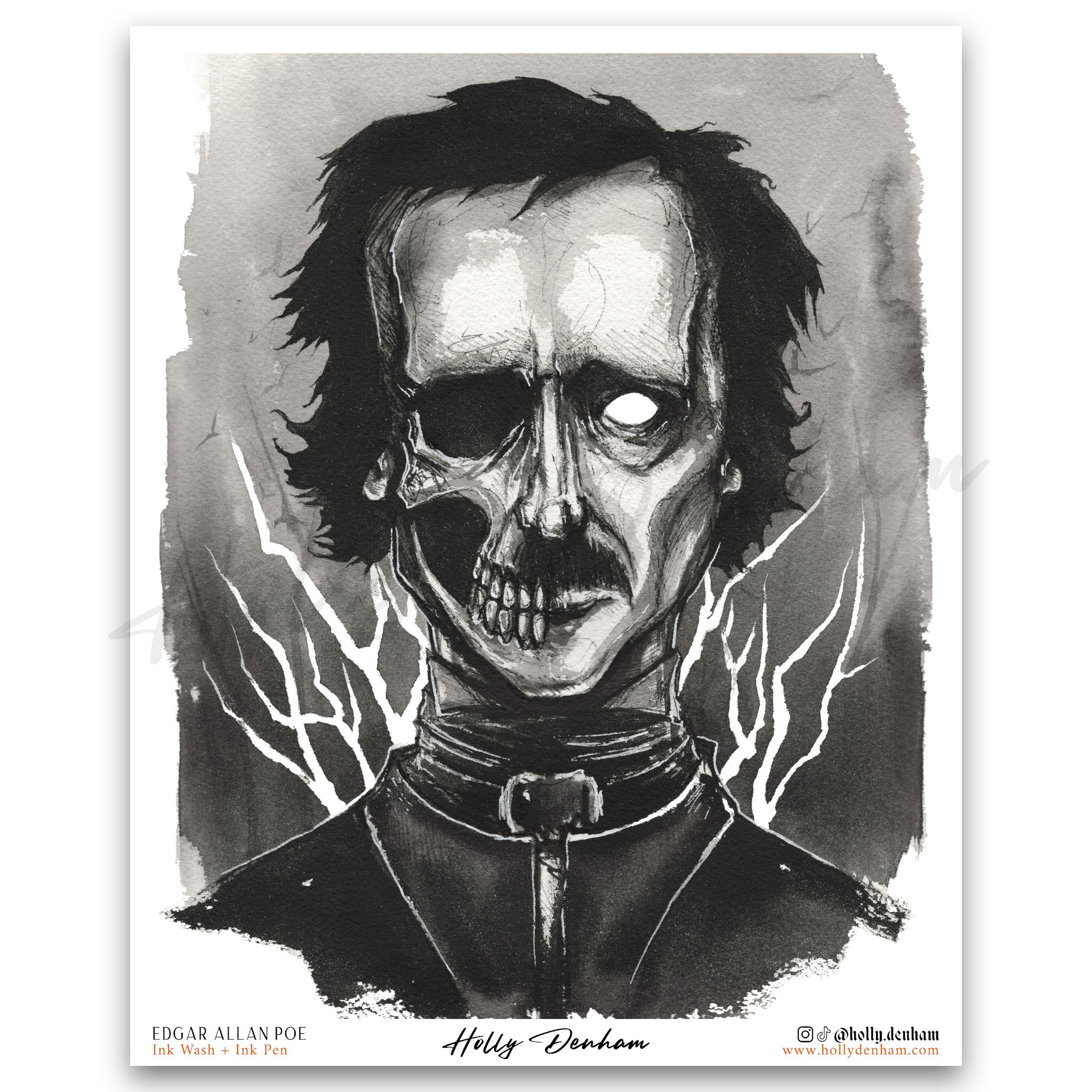 "Edgar Allan Poe" Print