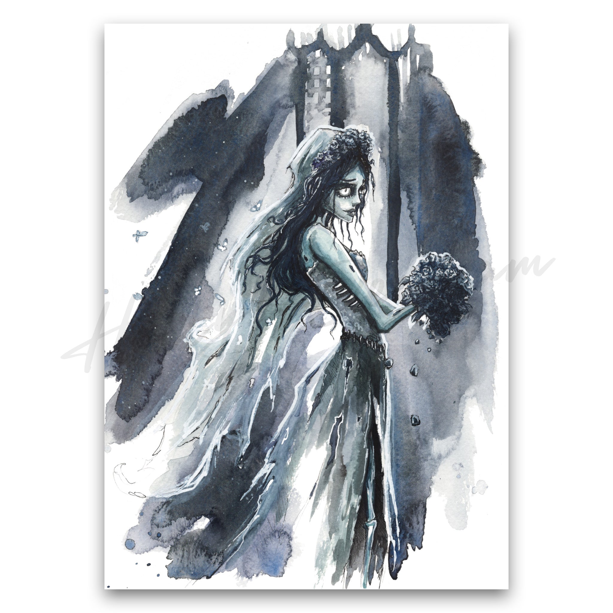 "Emily Corpse Bride" Print