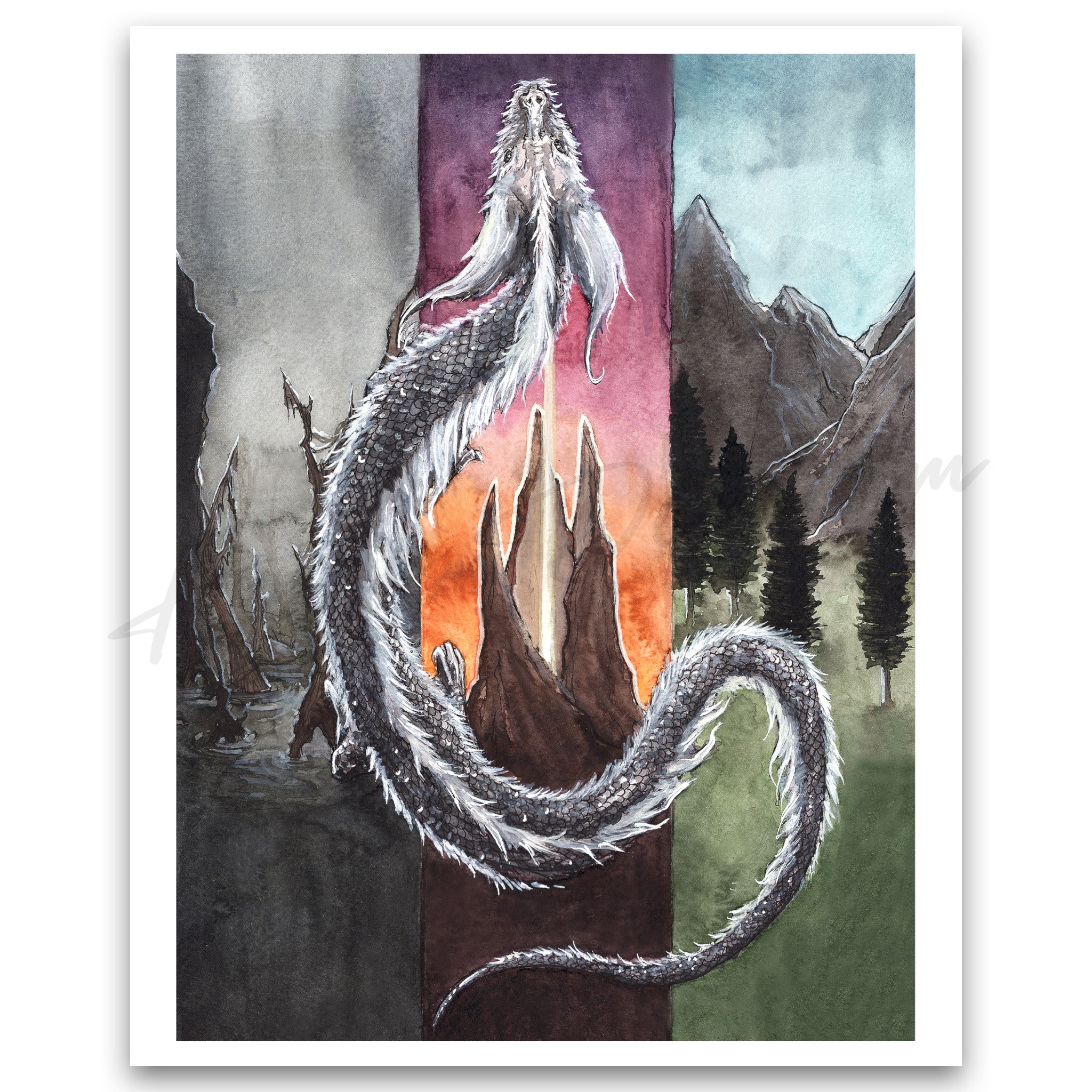 "Falkor The Luck Dragon" Print