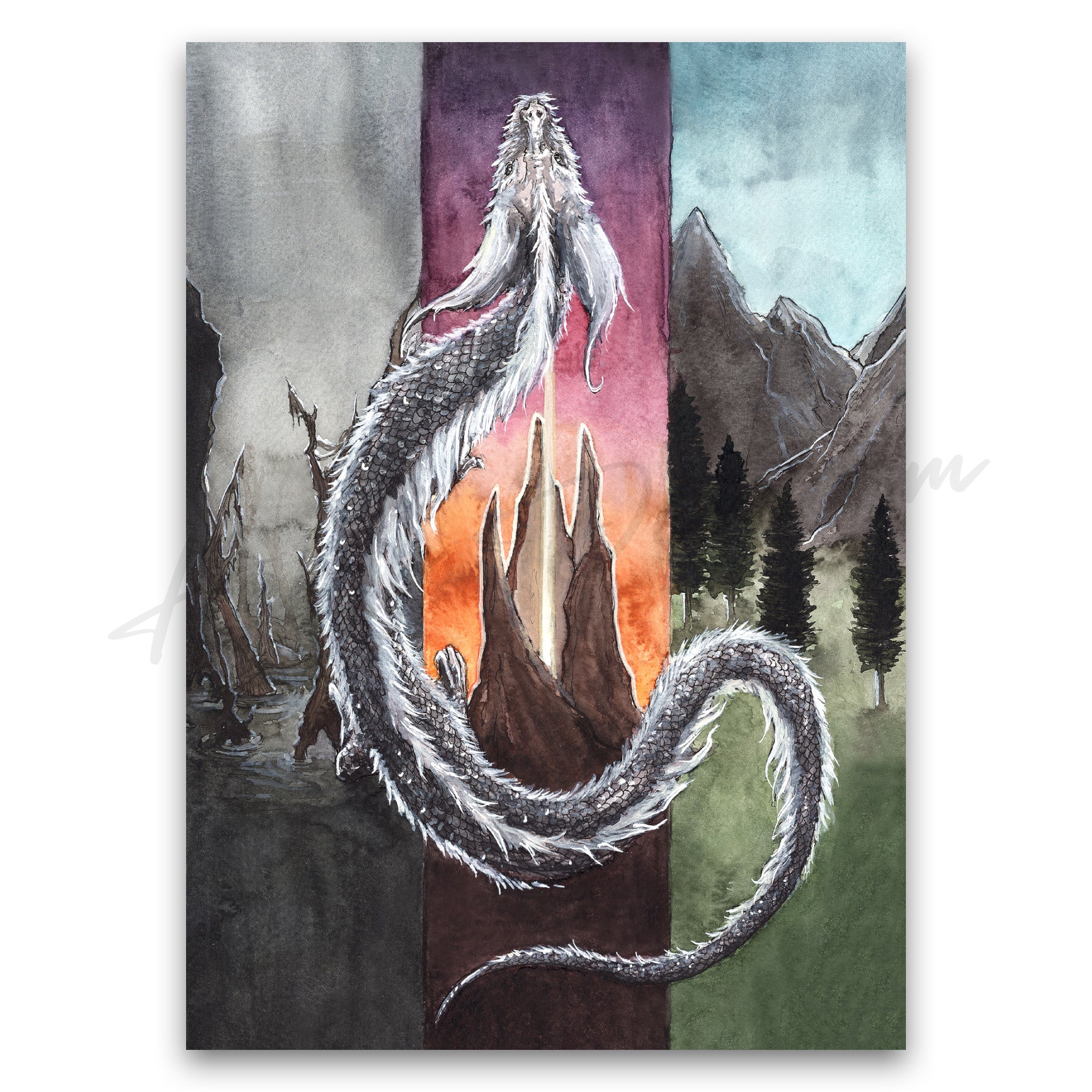 "Falkor The Luck Dragon" Print