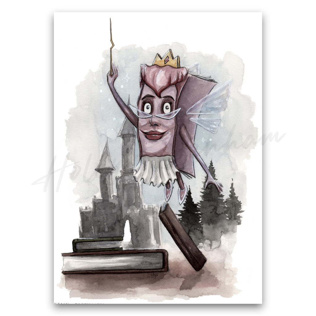 "Fantasy Pagemaster" Print
