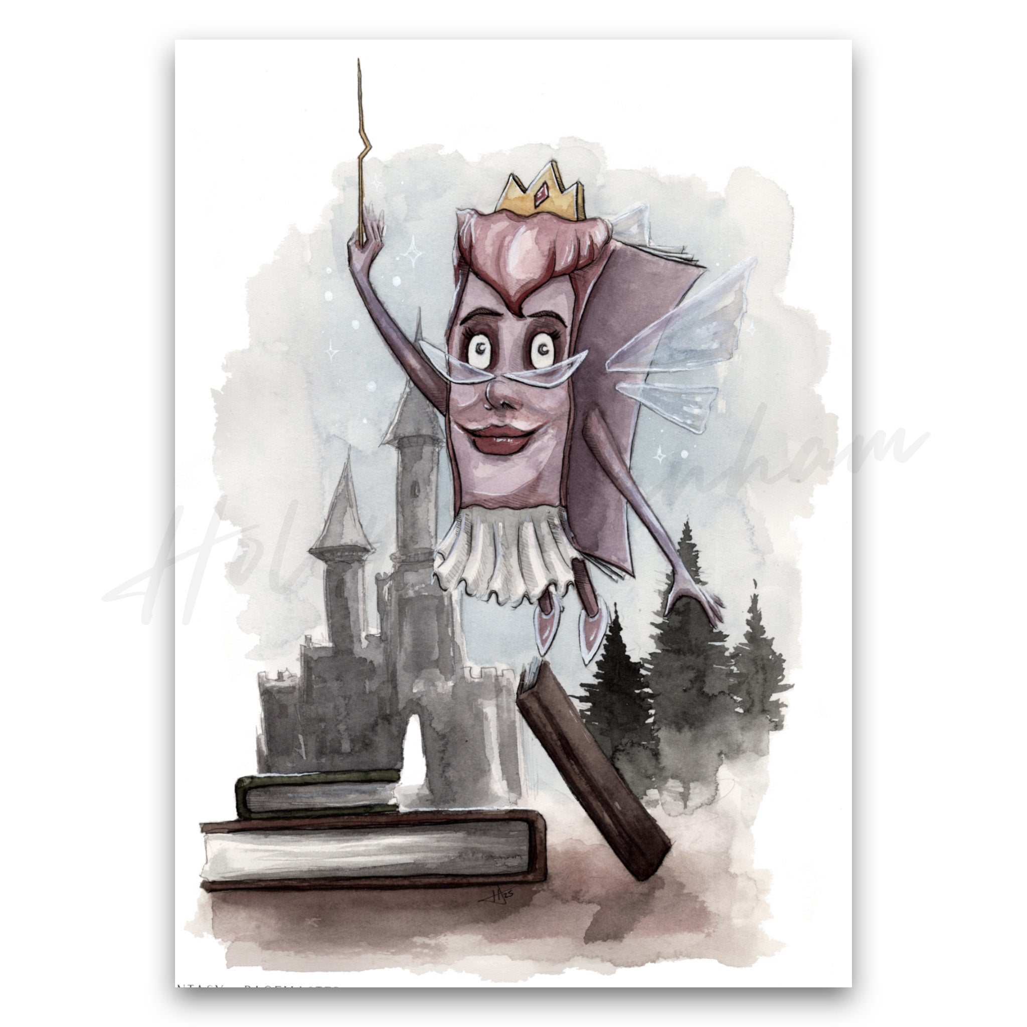 "Fantasy Pagemaster" Print
