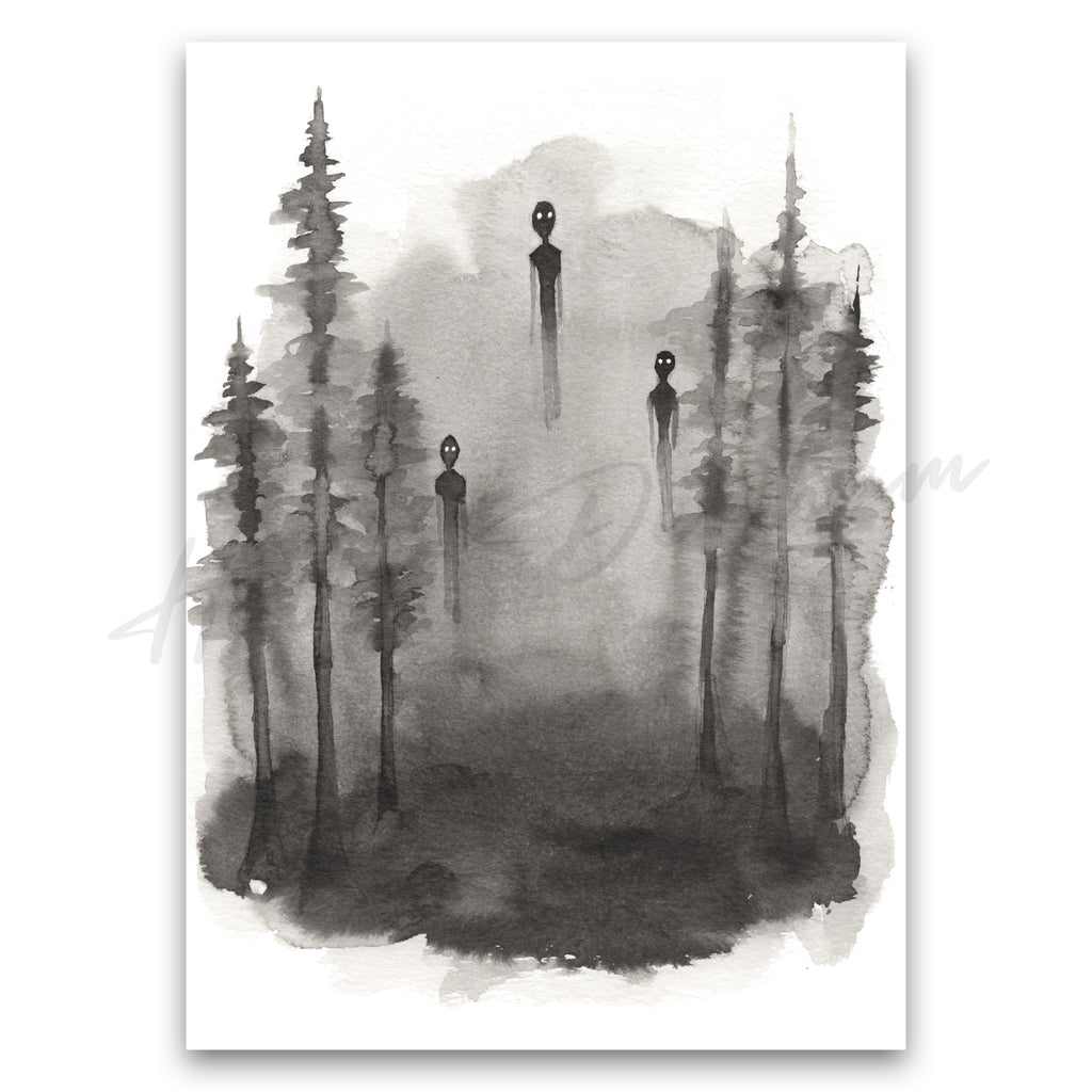 "Forest Ghosts" Print