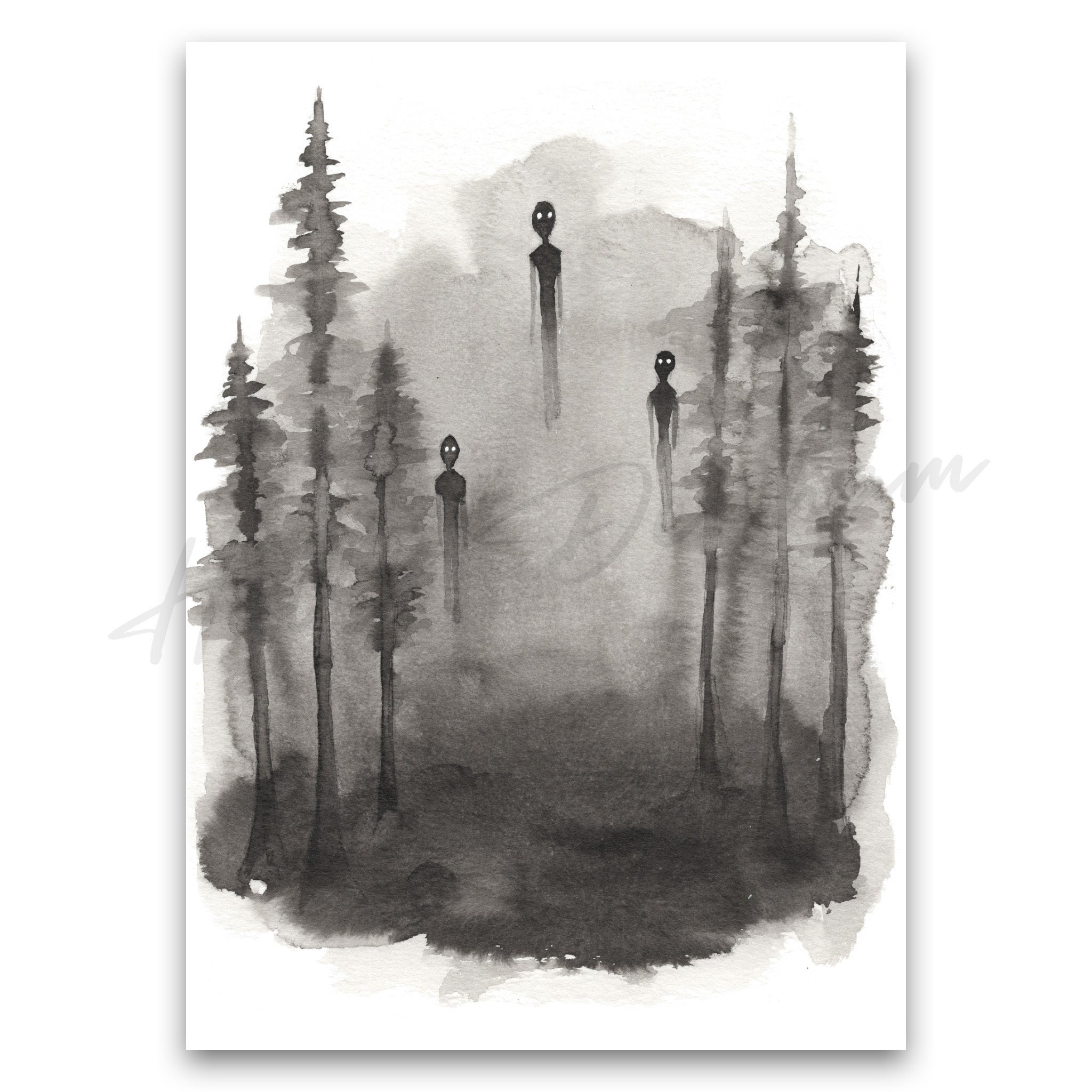"Forest Ghosts" Print