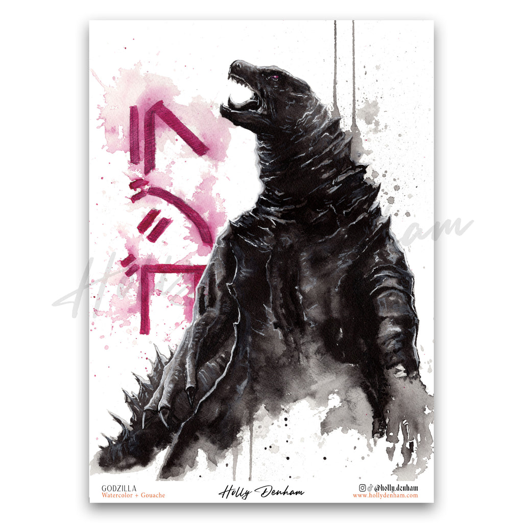 "Godzilla" Print