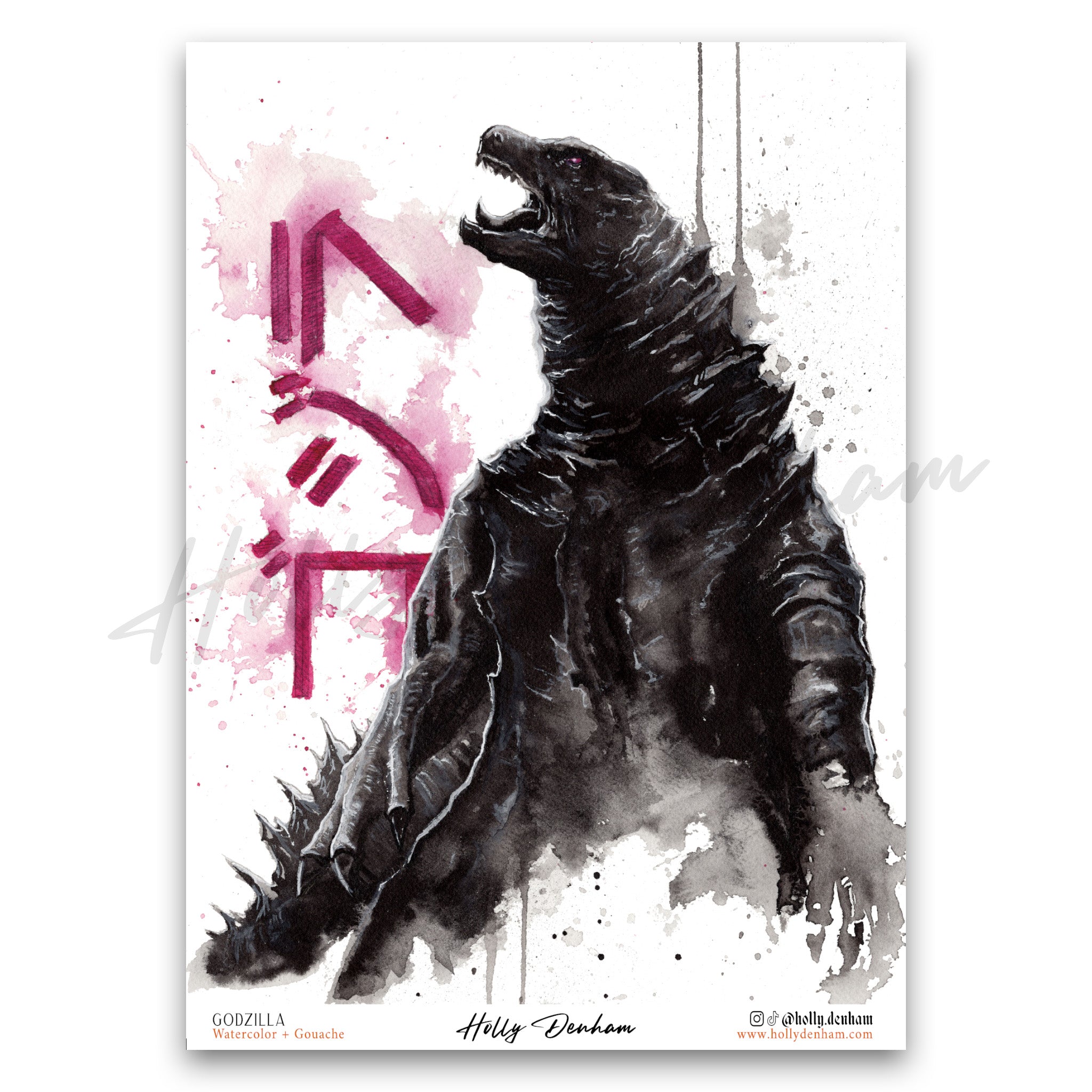 "Godzilla" Print