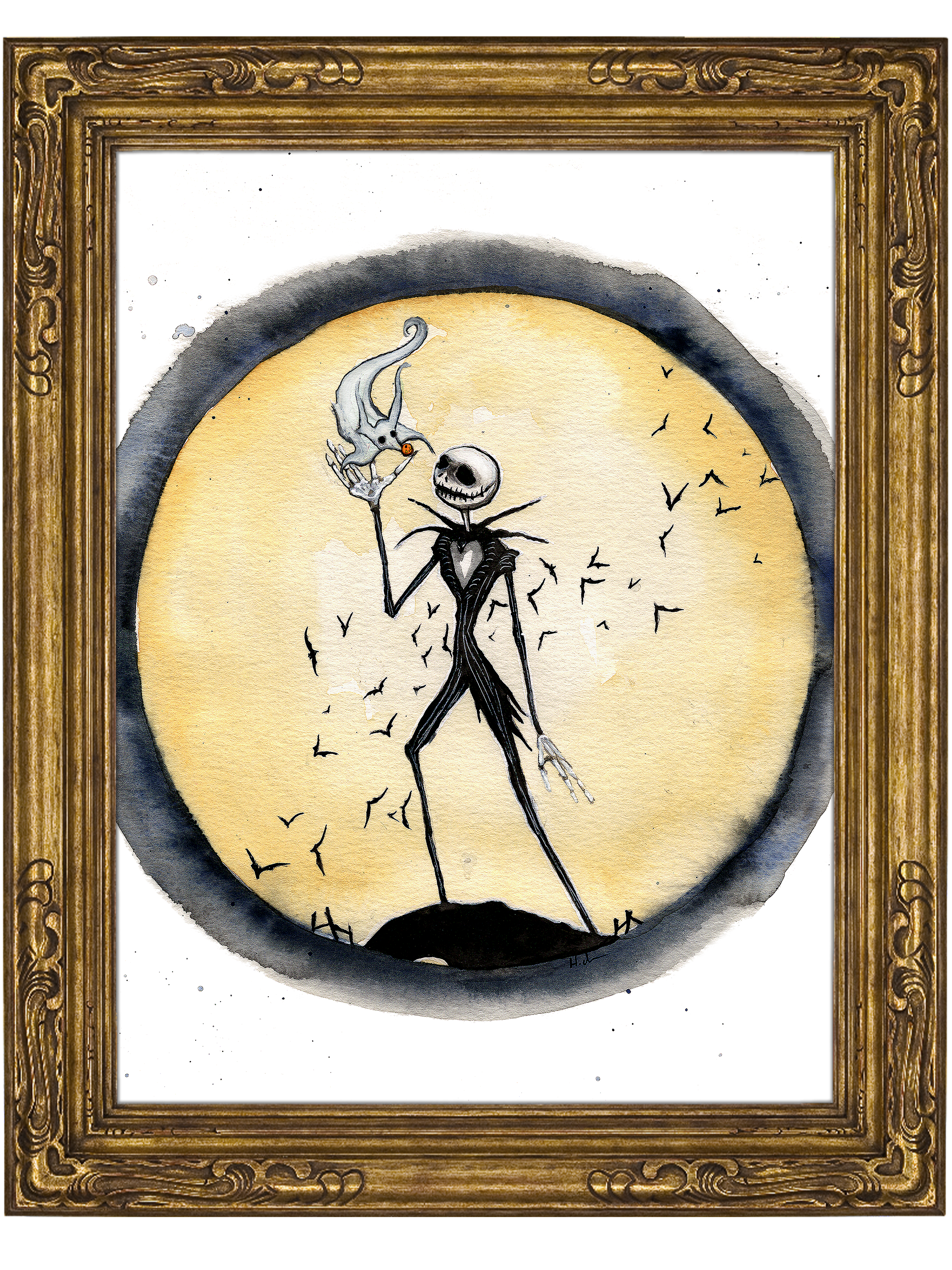Jack Skellington Print