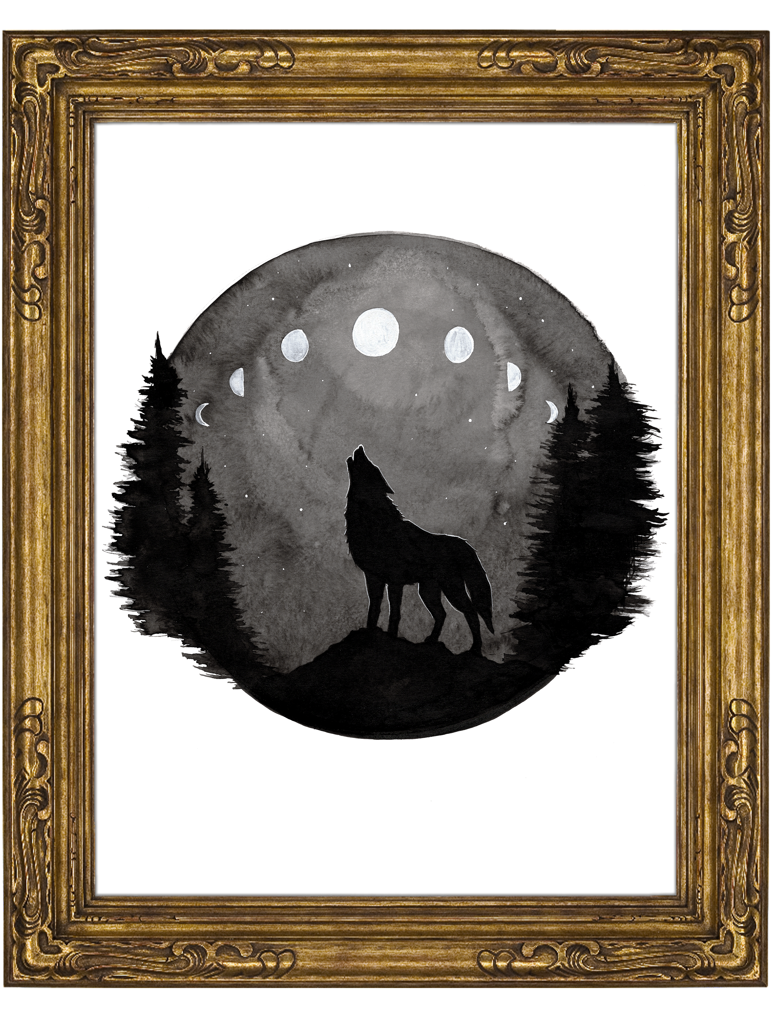Wolf Print