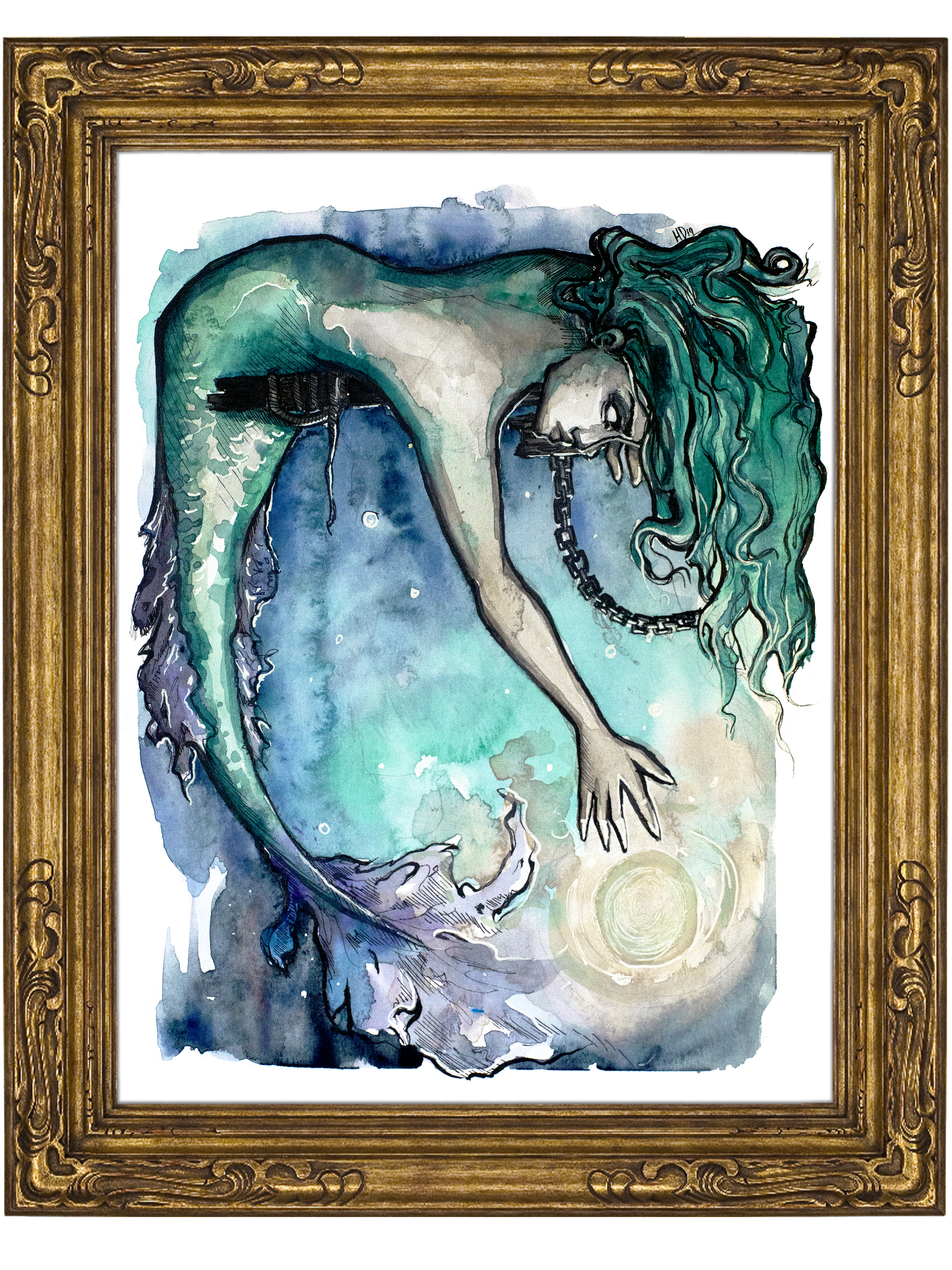 Mystical Mermaid Print