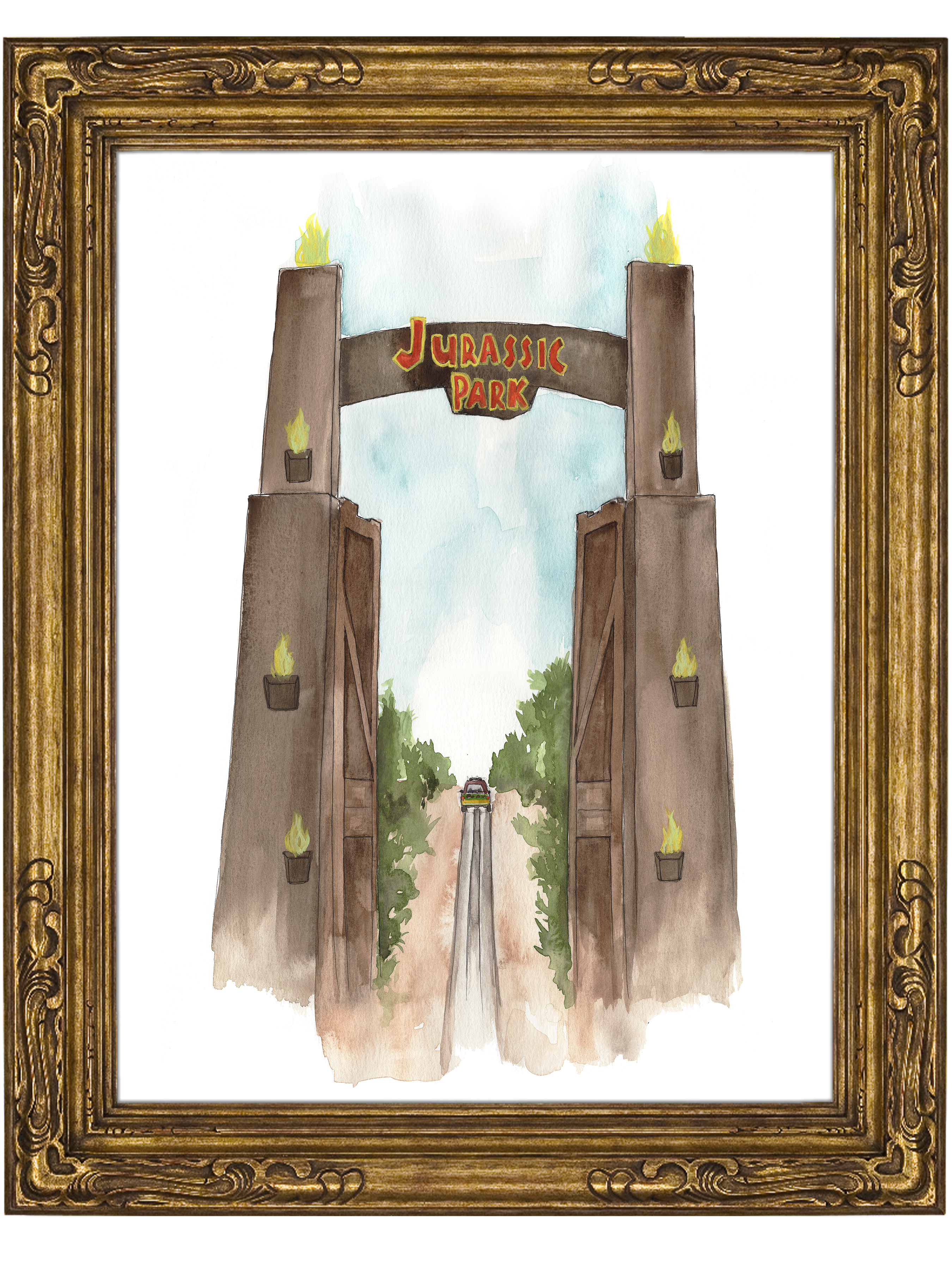 Jurassic Park Gate