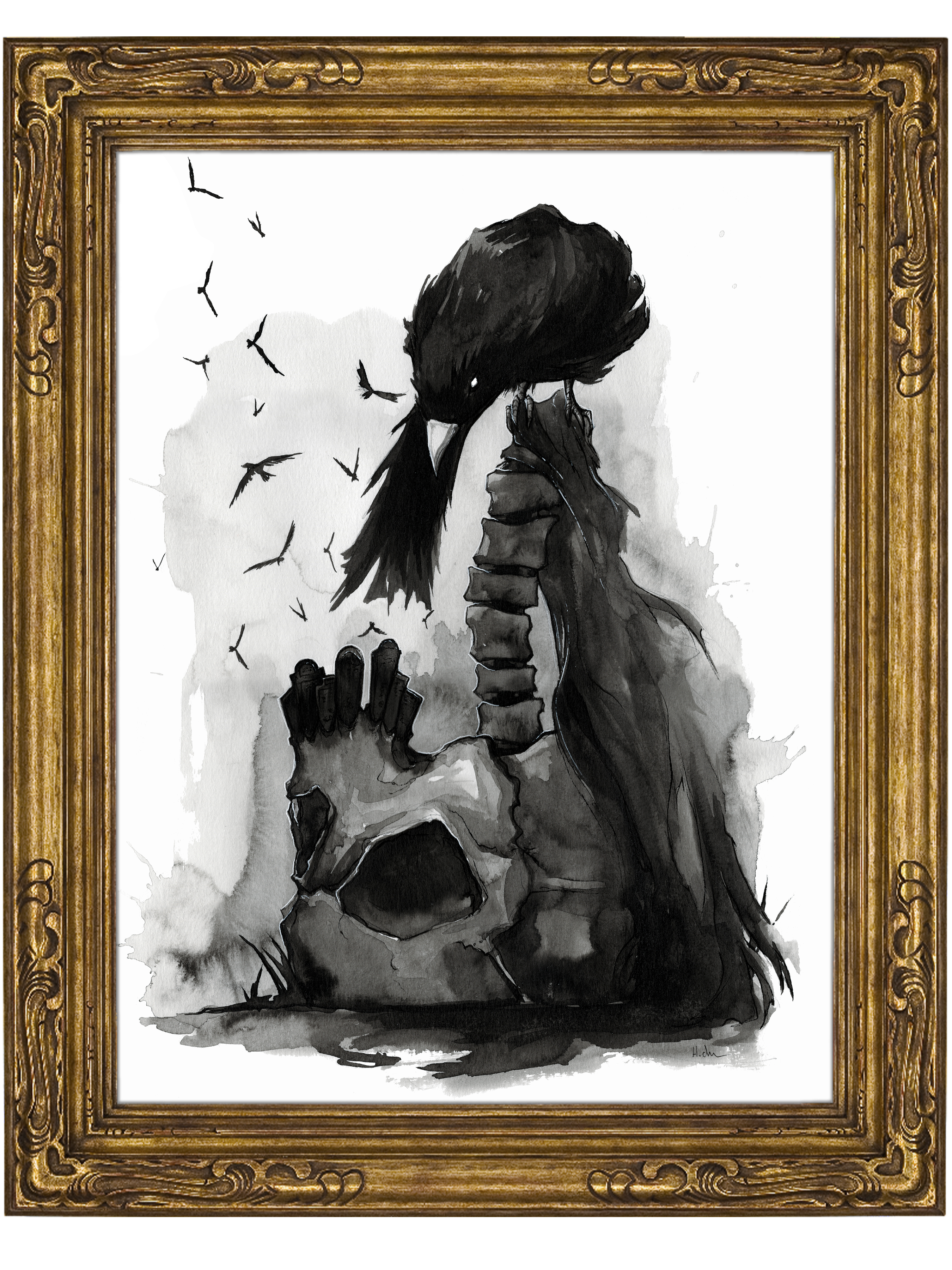 The Crow Print