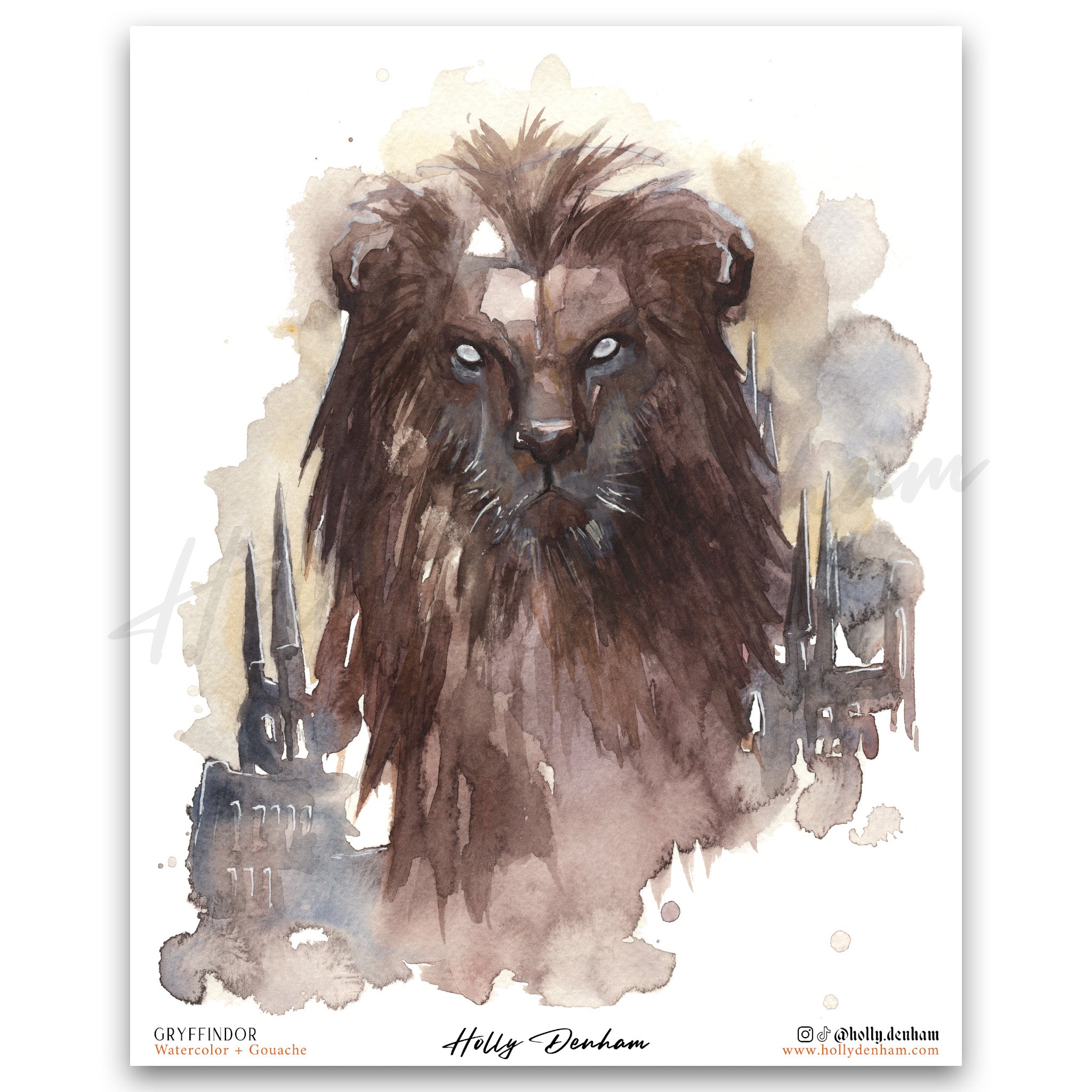 "Gryffindor" Print