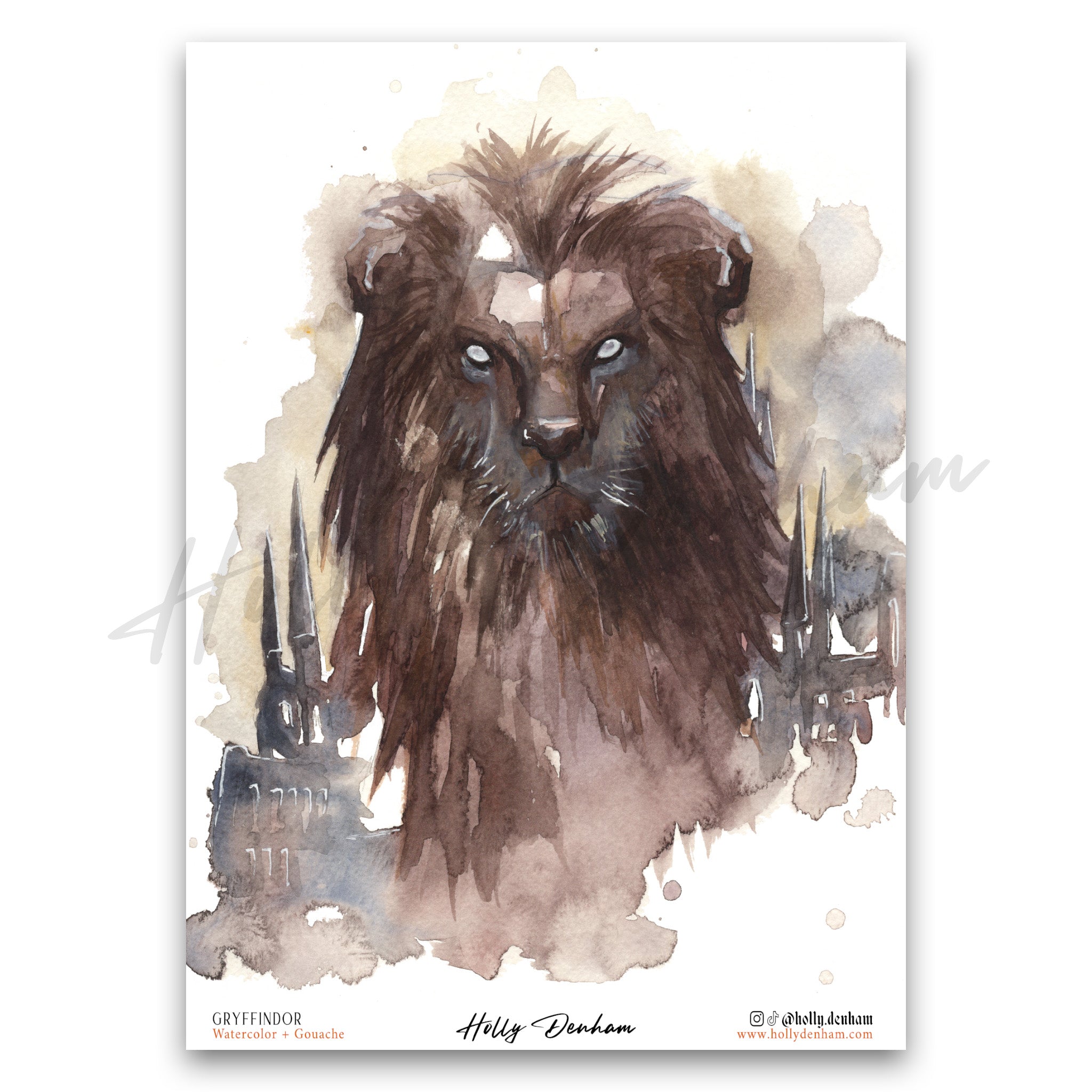 "Gryffindor" Print