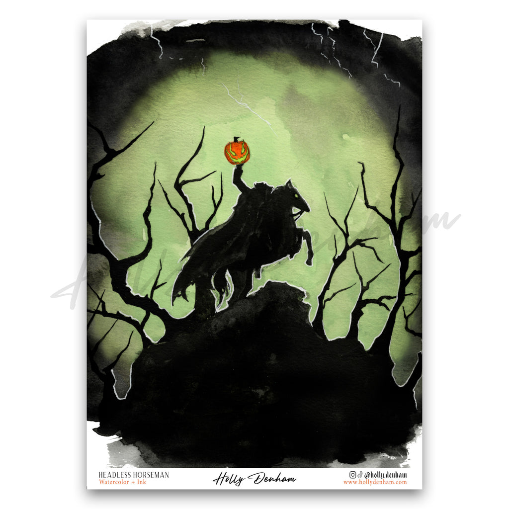 "Headless Horseman" Print