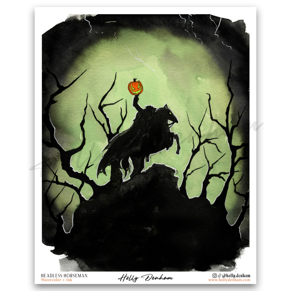 "Headless Horseman" Print
