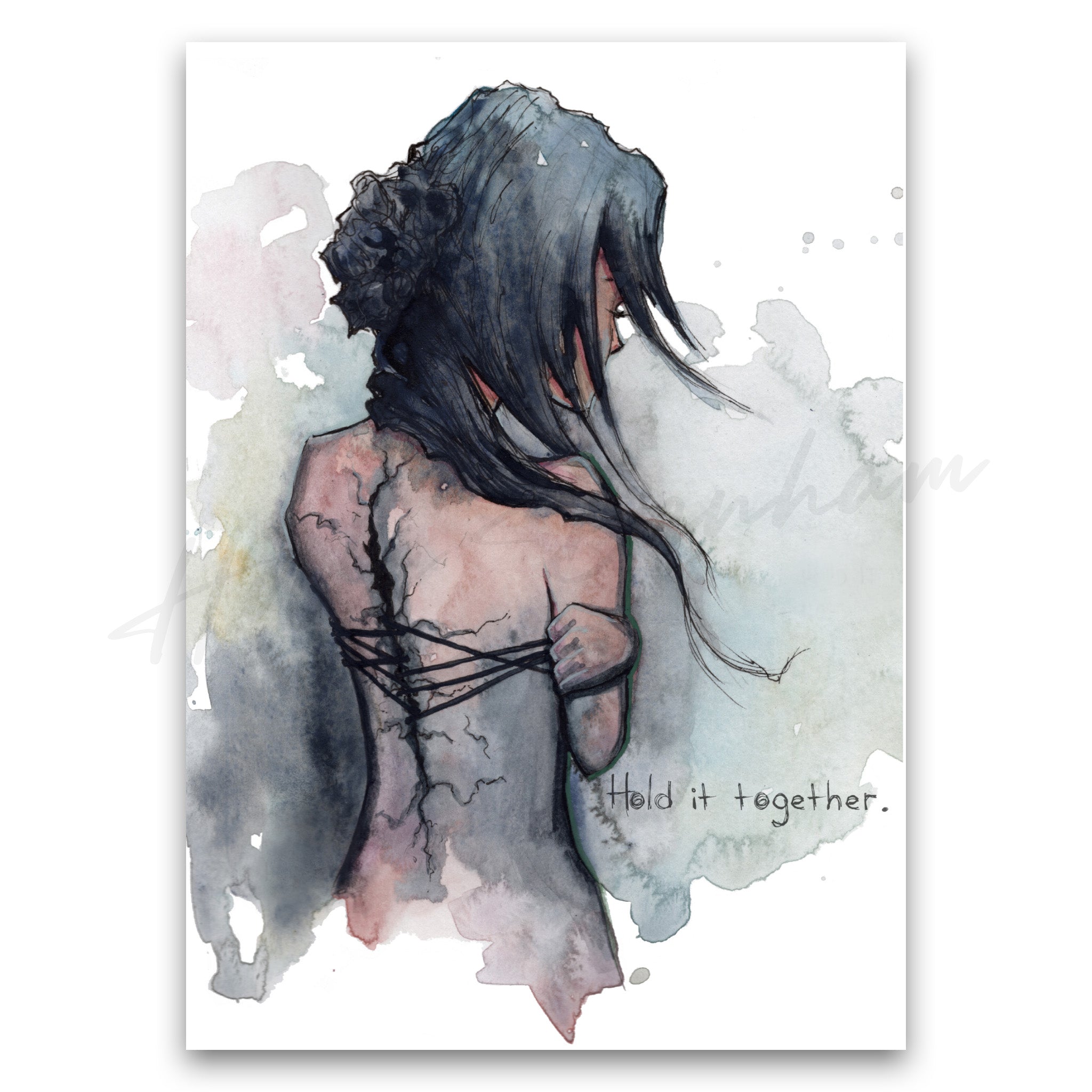 "Hold It Together" Print
