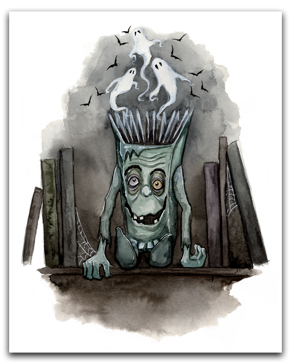 Horror Pagemaster Print