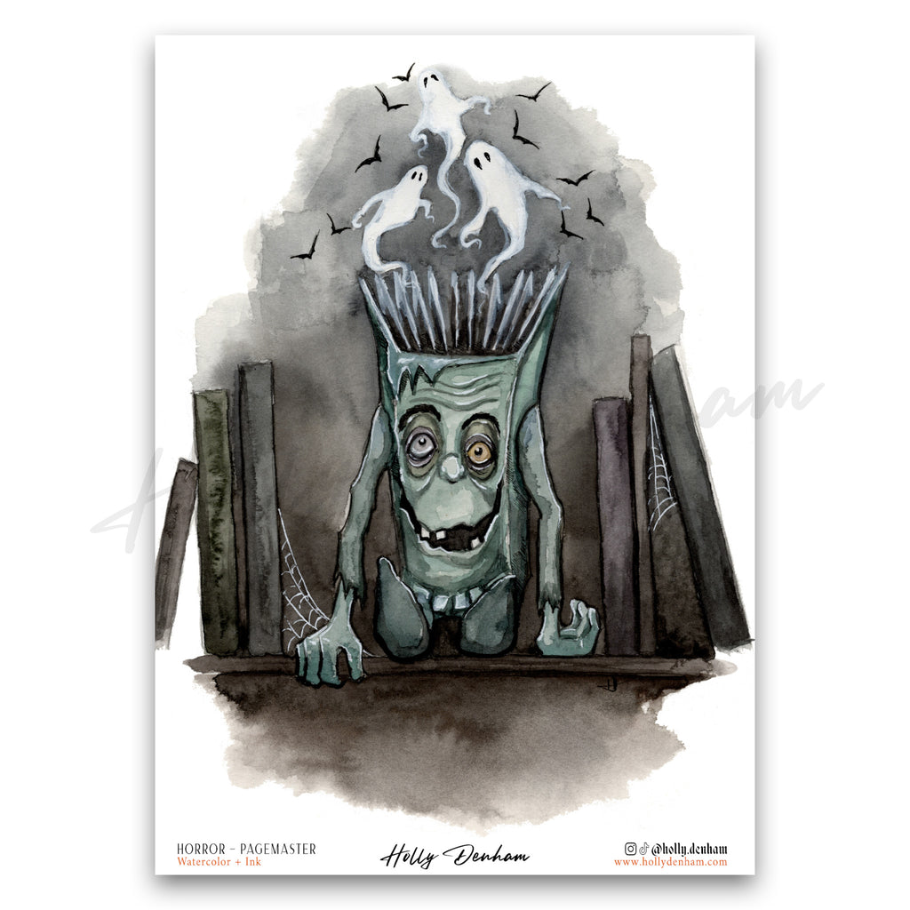 "Horror Pagemaster" Print