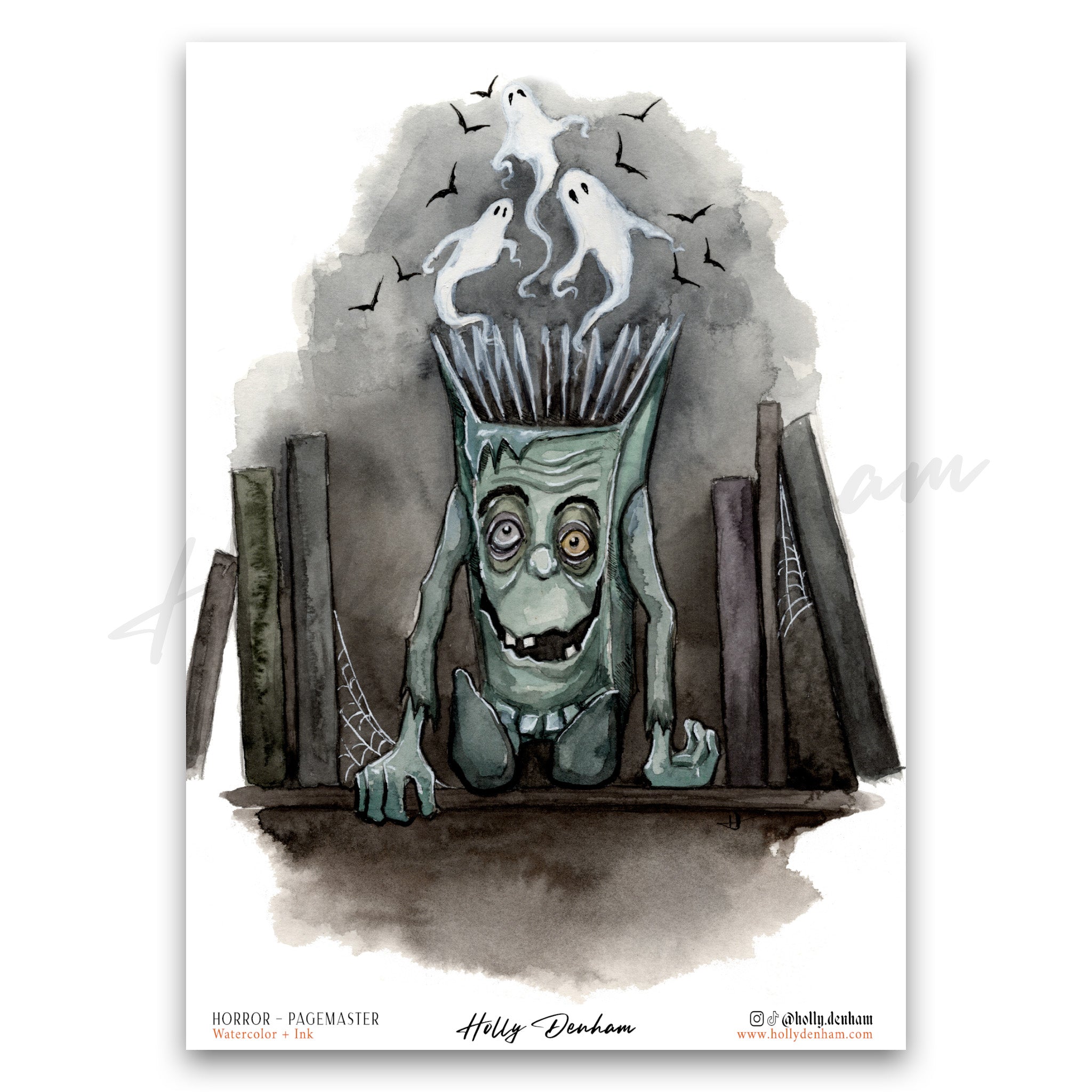 "Horror Pagemaster" Print