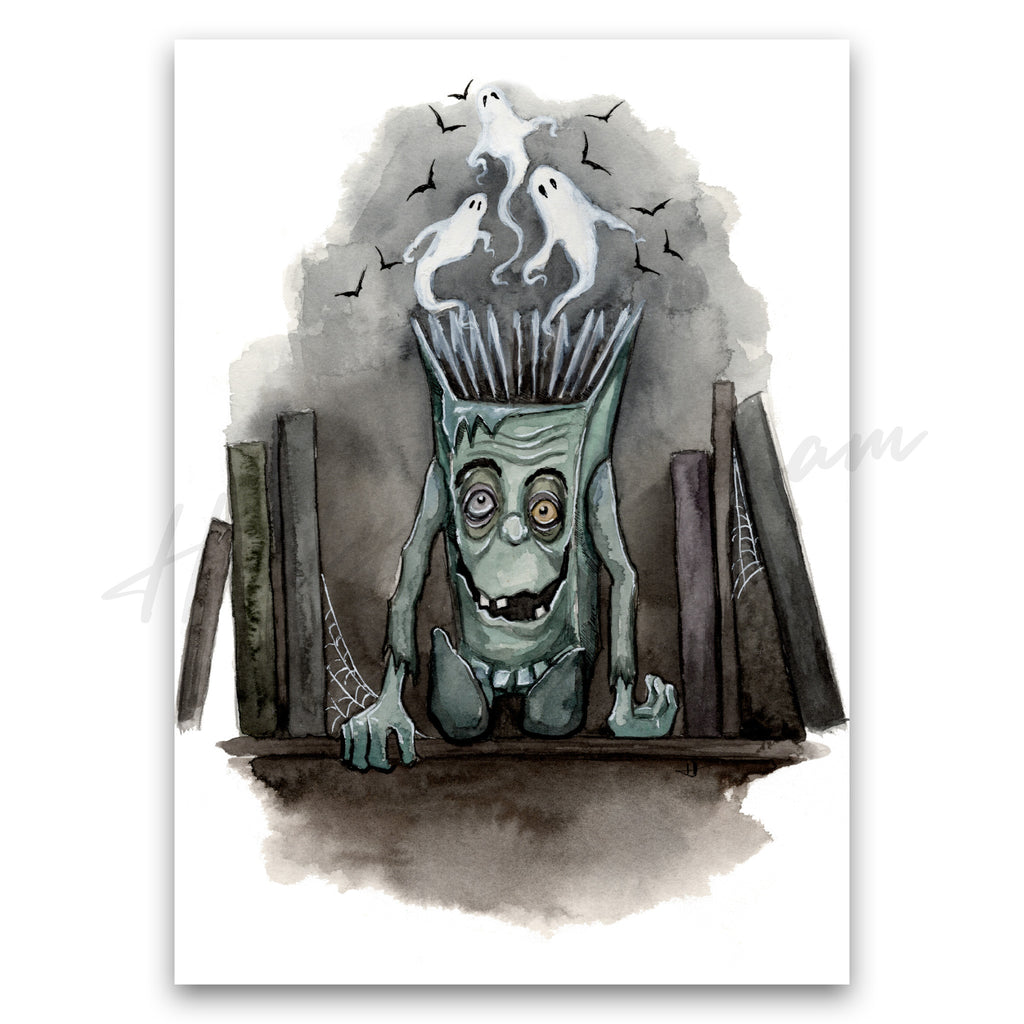 "Horror Pagemaster" Print